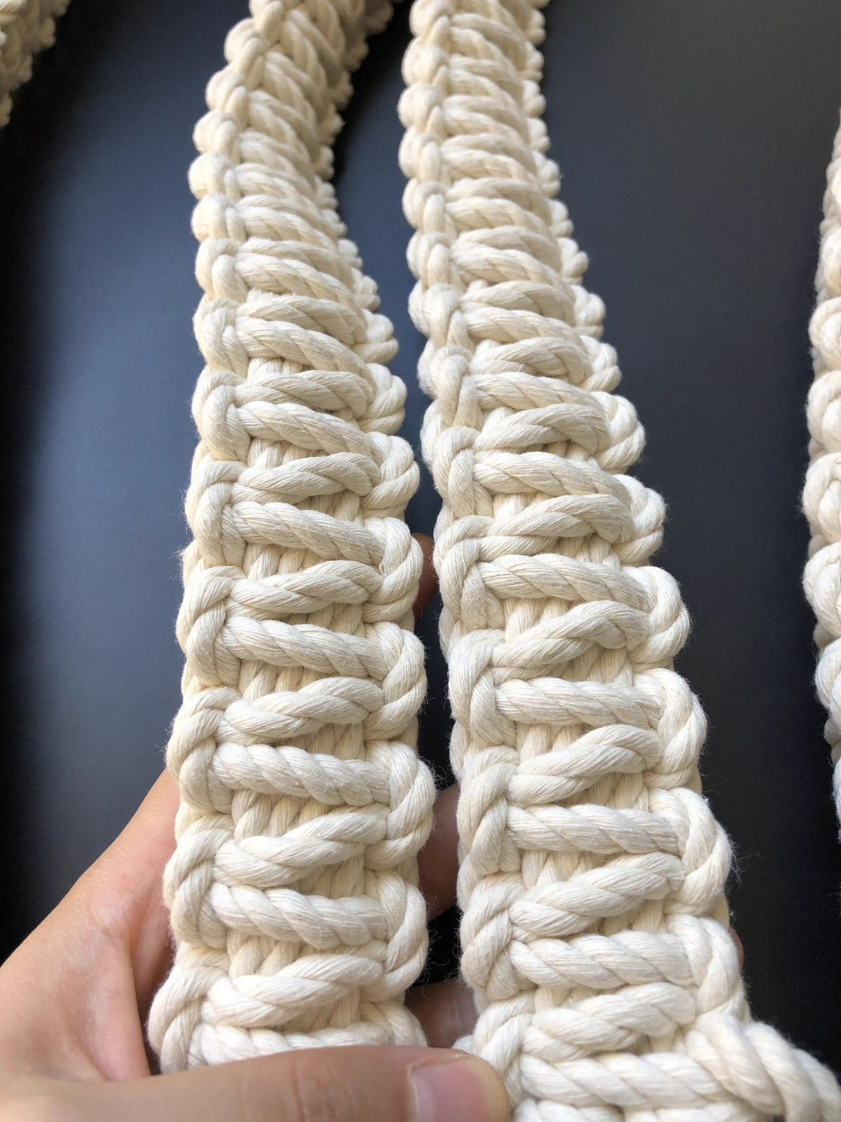 Designer Handmade Crochet Trendy Chain Bag Strap Size ONE SIZE - 2 Thumbnail