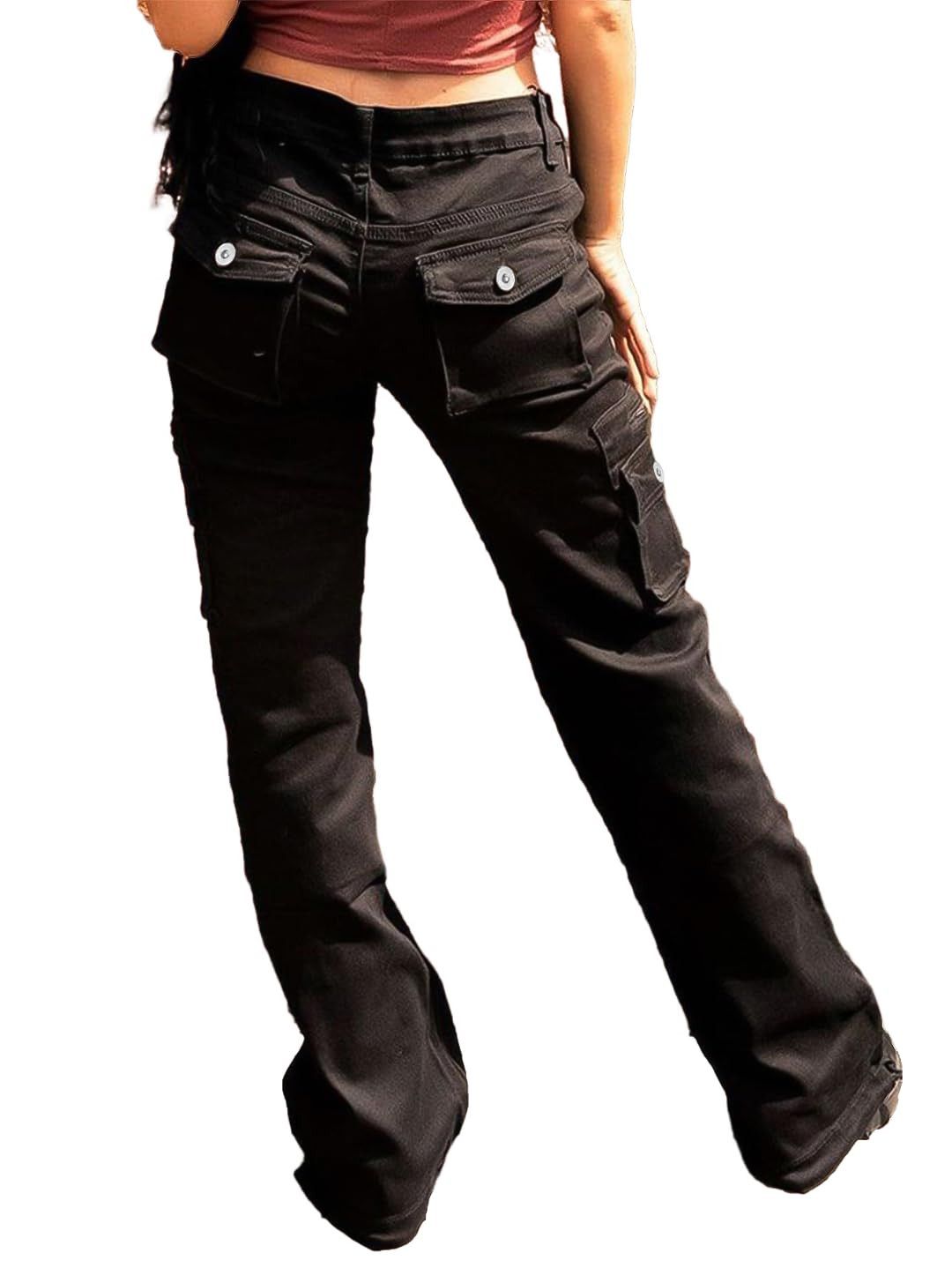 Other Women Drawstring Flap Pocket Low Waist Size US 34 / EU 50 - 1 Thumbnail