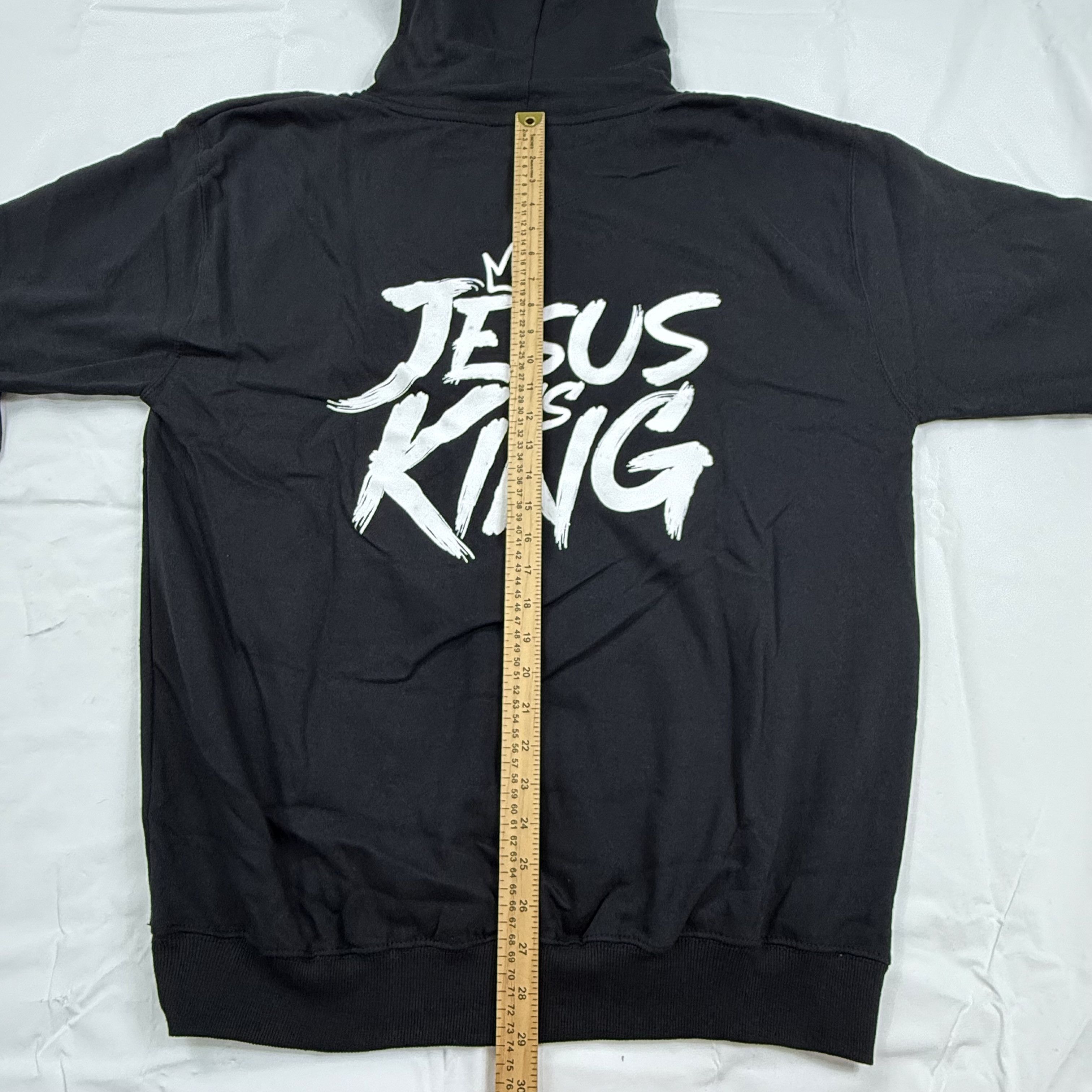 Other Gods Love Overcomes GLO Jesus Is King XL Streetwear Pullover Size US XL / EU 56 / 4 - 5 Thumbnail