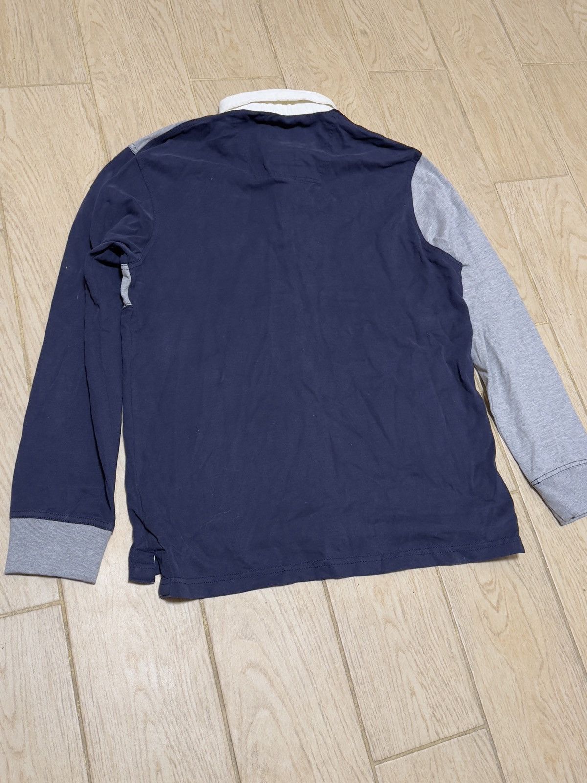 Designer × Japanese Brand Vintage Polo Ralph Lauren Style Distressed Rugby Sweatshirt Size US M / EU 48-50 / 2 - 8 Thumbnail