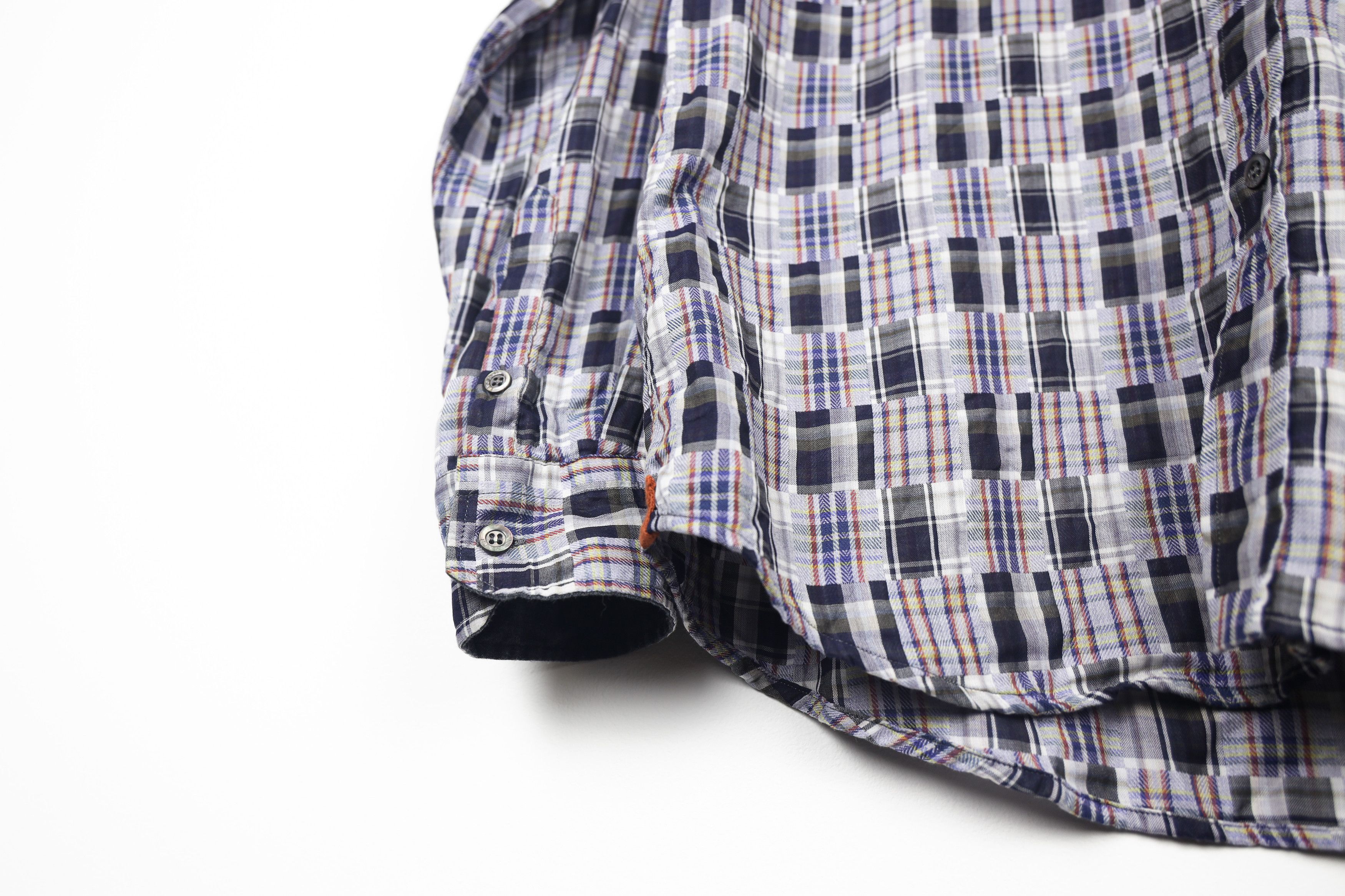 Missoni Missoni Patchwork Color Block Plaid Check Shirt 50 size Size US M / EU 48-50 / 2 - 5 Thumbnail