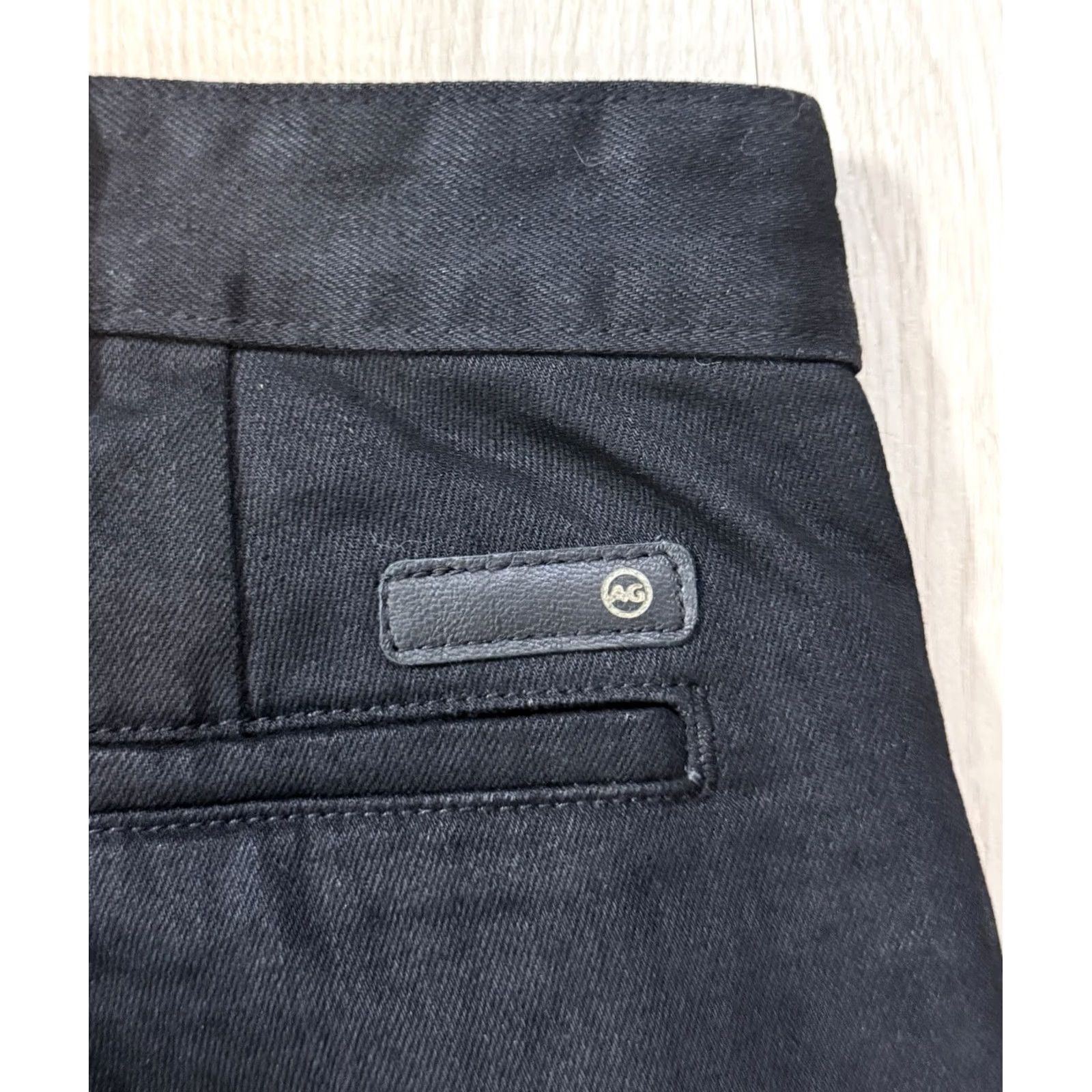 Denime VINTAGE Adriano Goldschmied Lochlan Kaihara Selvage Denim Jeans 28x34 Slimming Fits: 31x33 Black Denim 5-Pocket Limited Edition Mens Size US 28 / EU 44 - 5 Thumbnail