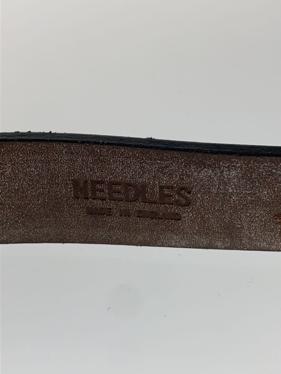 Needles Buckle Leather Belt Size ONE SIZE - 5 Thumbnail
