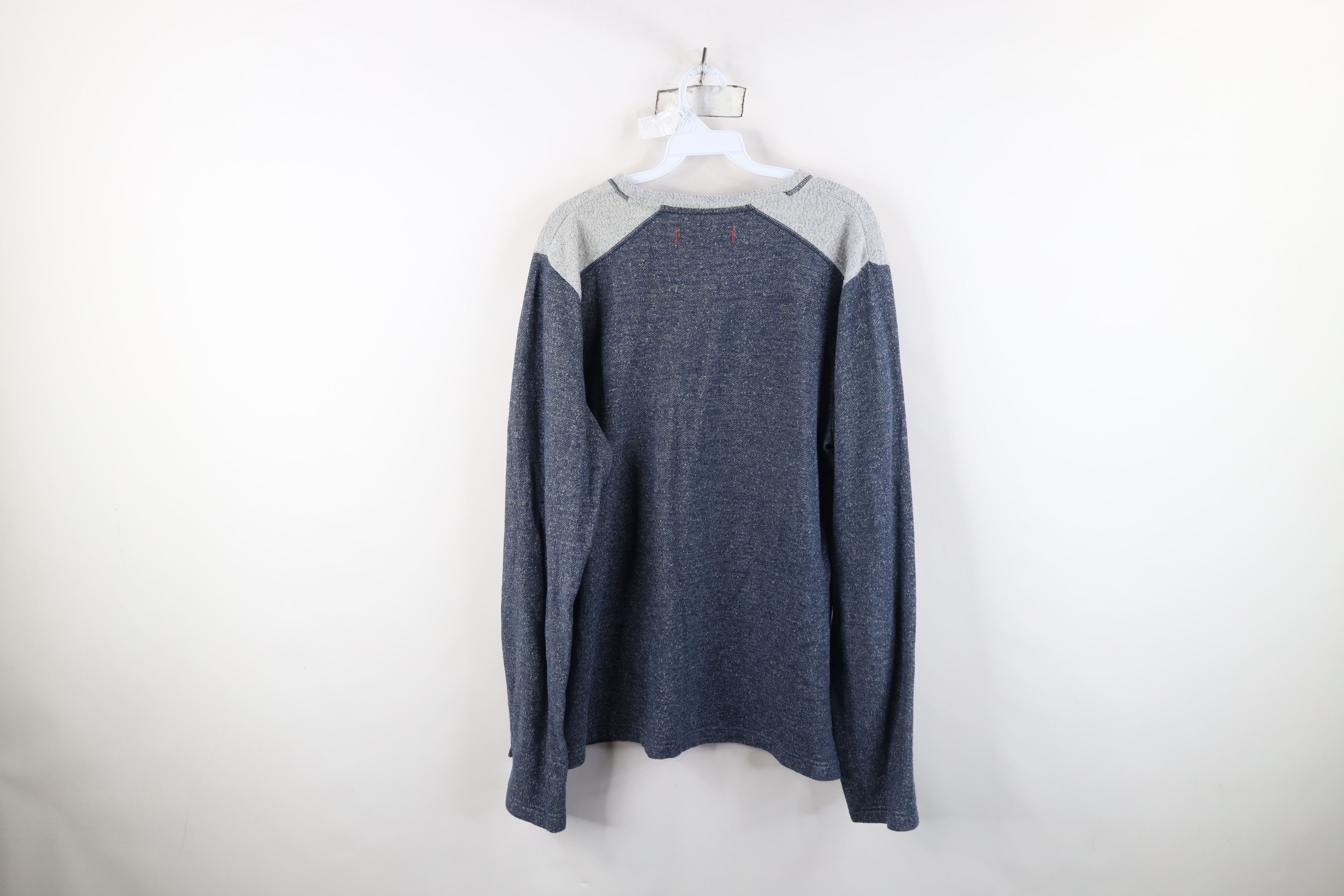Tommy Bahama Vintage Tommy Bahama Soft Knit Fleece Lined Sweatshirt Blue Size US L / EU 52-54 / 3 - 11 Thumbnail