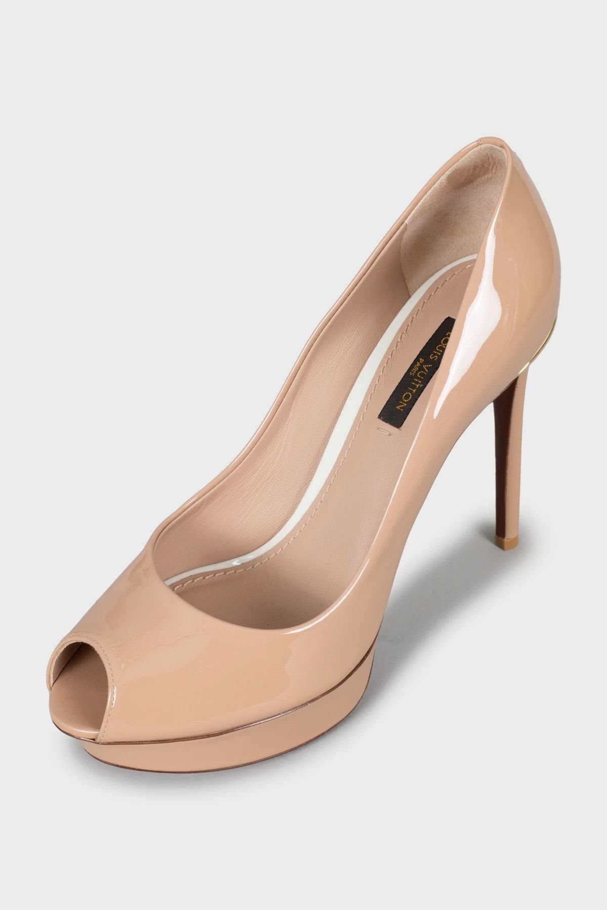 Louis Vuitton Louis Vuitton Patent leather heels Size US 7 / IT 37 - 1 Thumbnail
