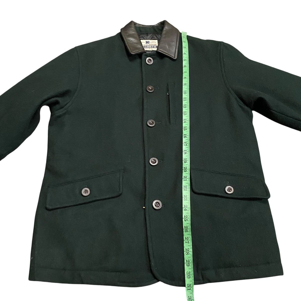 Macbeth Vintage Macbeth Leather Collar Button Jacket M Size Size US M / EU 48-50 / 2 - 13 Thumbnail