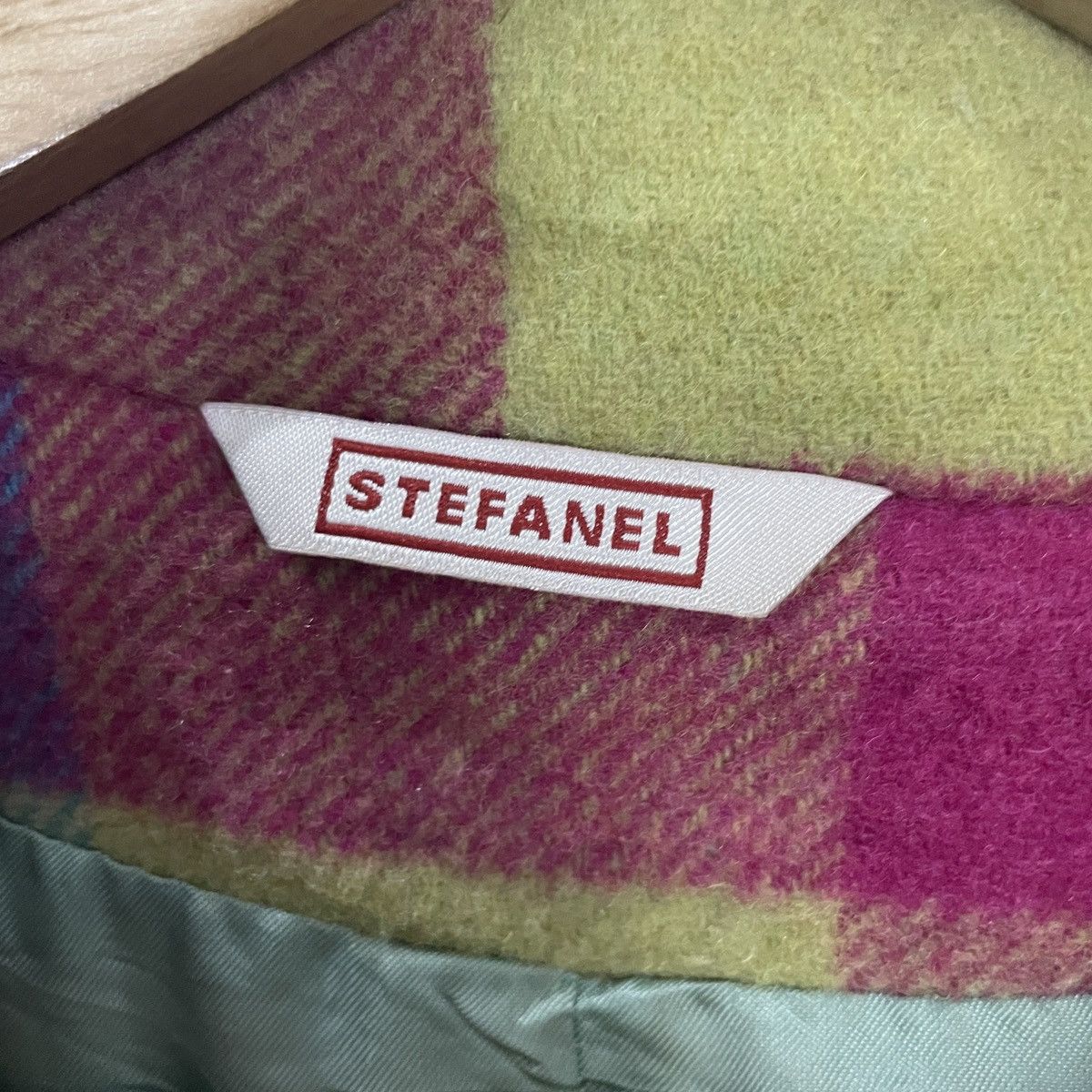 Other Vintage Stefanel Italy Jacket Size XXL / US 16-18 / IT 52-54 - 5 Thumbnail