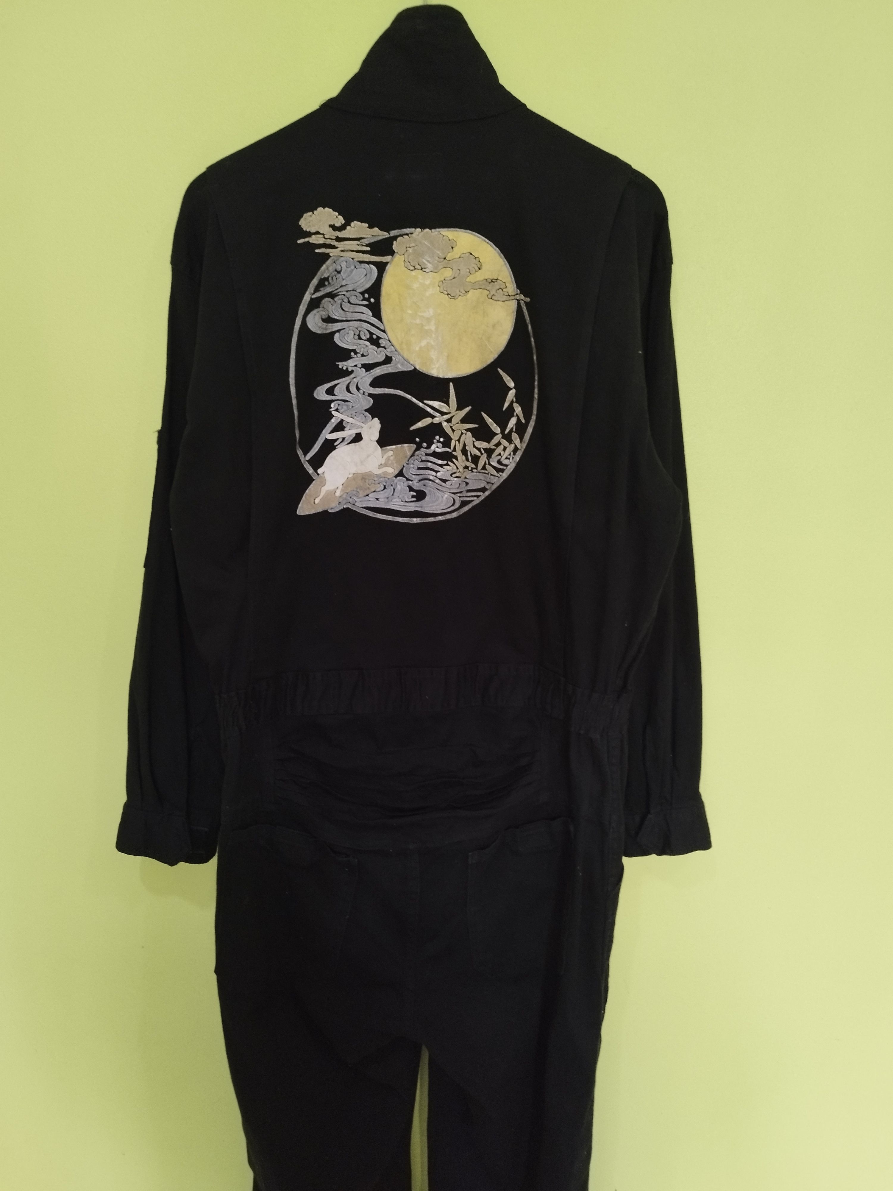 Vintage 🔥 Vintage Japanese sukajan coverall jacket embroidery Size US L / EU 52-54 / 3 - 3 Thumbnail