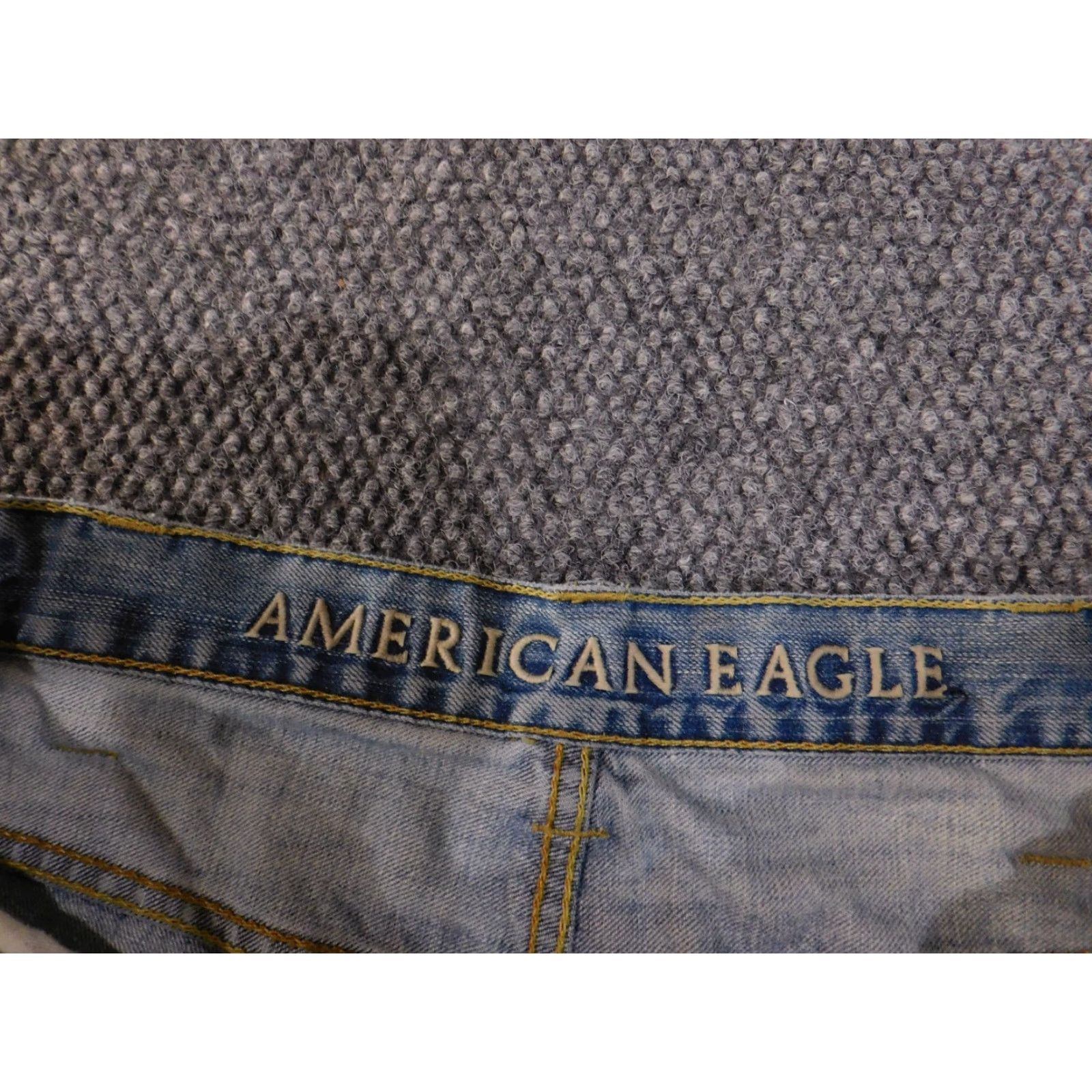 American Eagle Outfitters American Eagle Outfitters Jeans Mens 38 Blue Distressed Capris Altered Straight Vintage? No Size US 38 / EU 54 - 5 Thumbnail