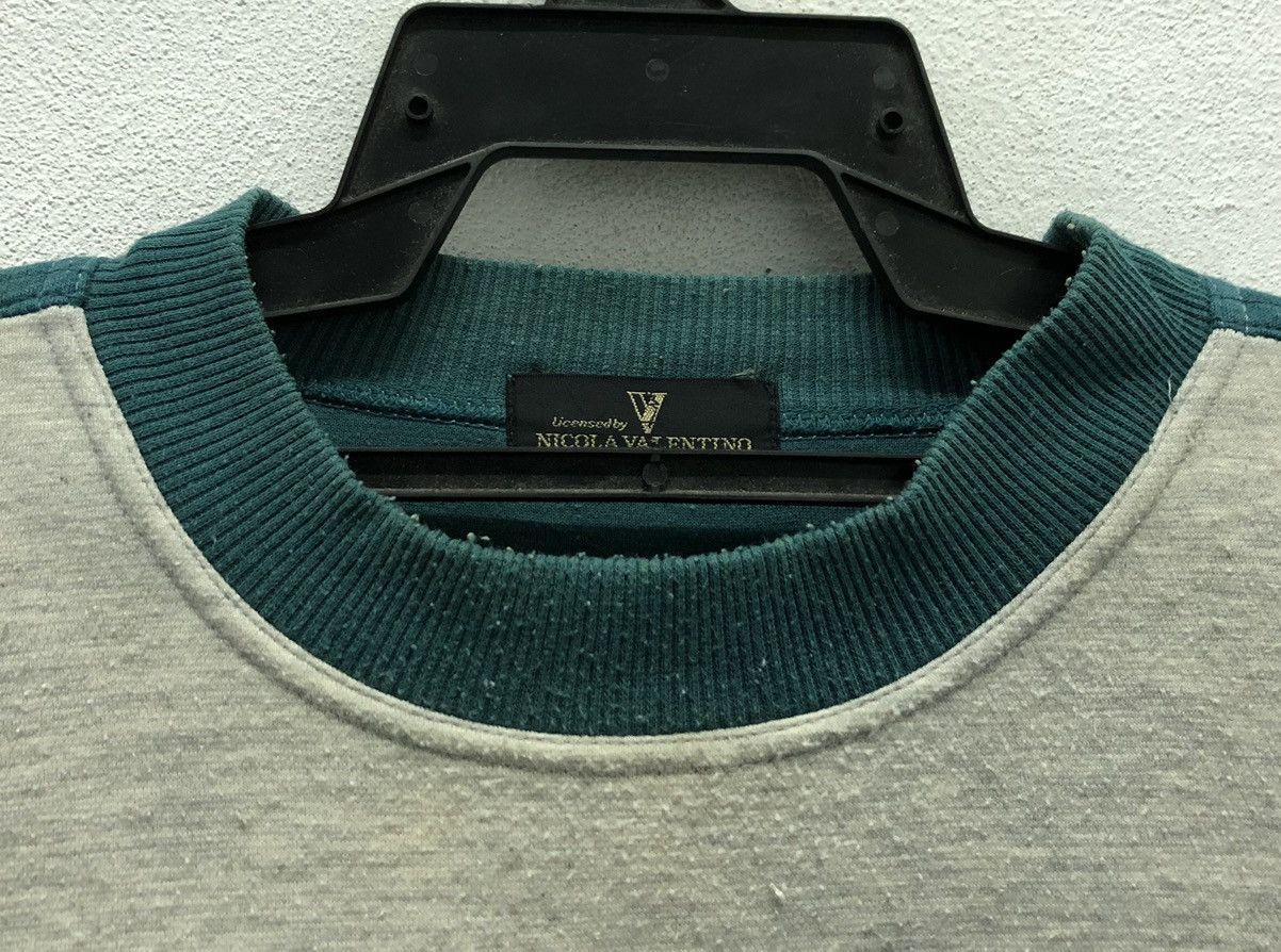 Other Nicola Valentino Italy Retro Colorblock Sweatshirt Size US L / EU 52-54 / 3 - 3 Thumbnail