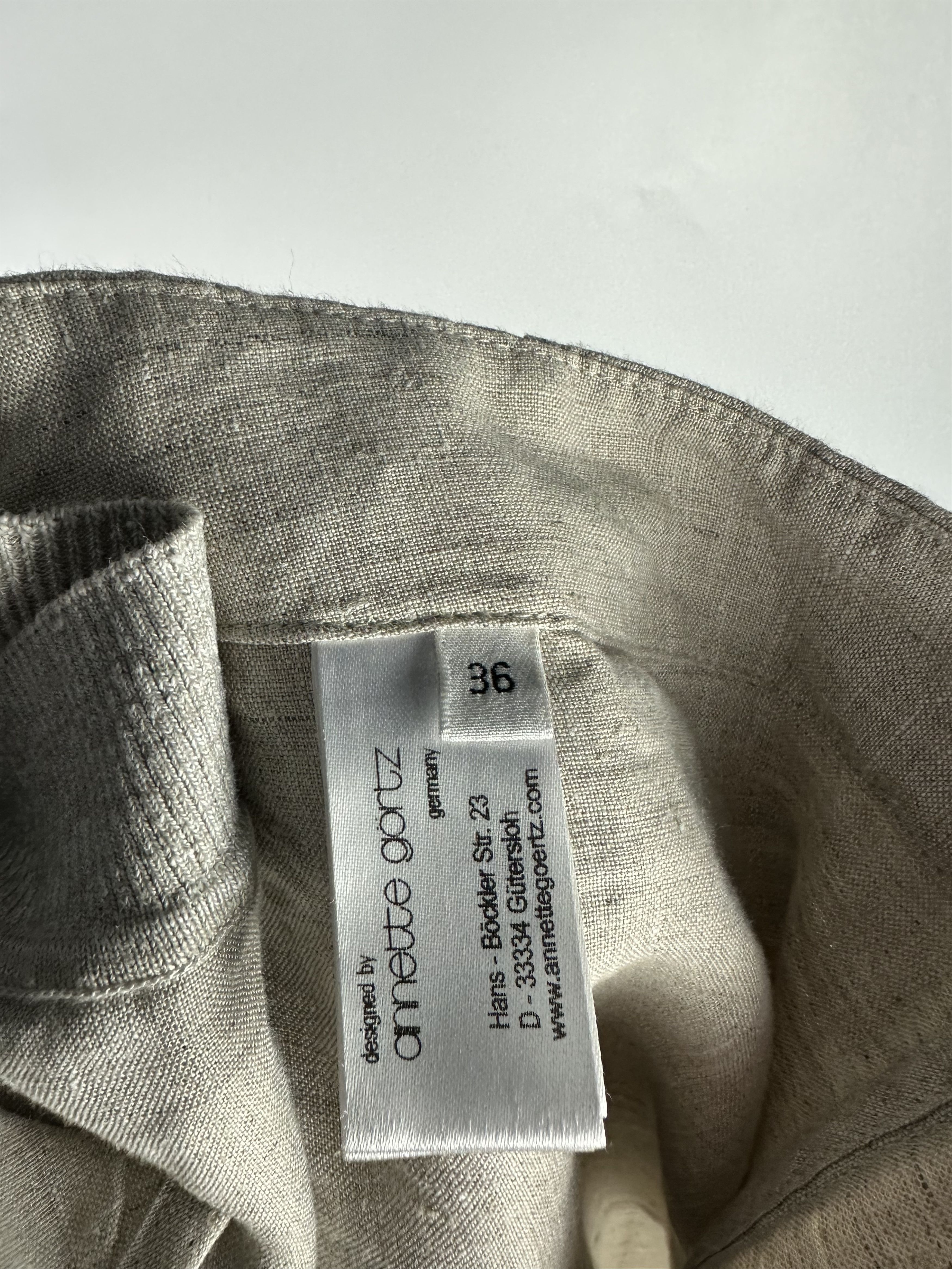 Annette Gortz Annette Gortz Hemp Pants Gray Size 36 Size 27" / US 4 / IT 40 - 8 Thumbnail