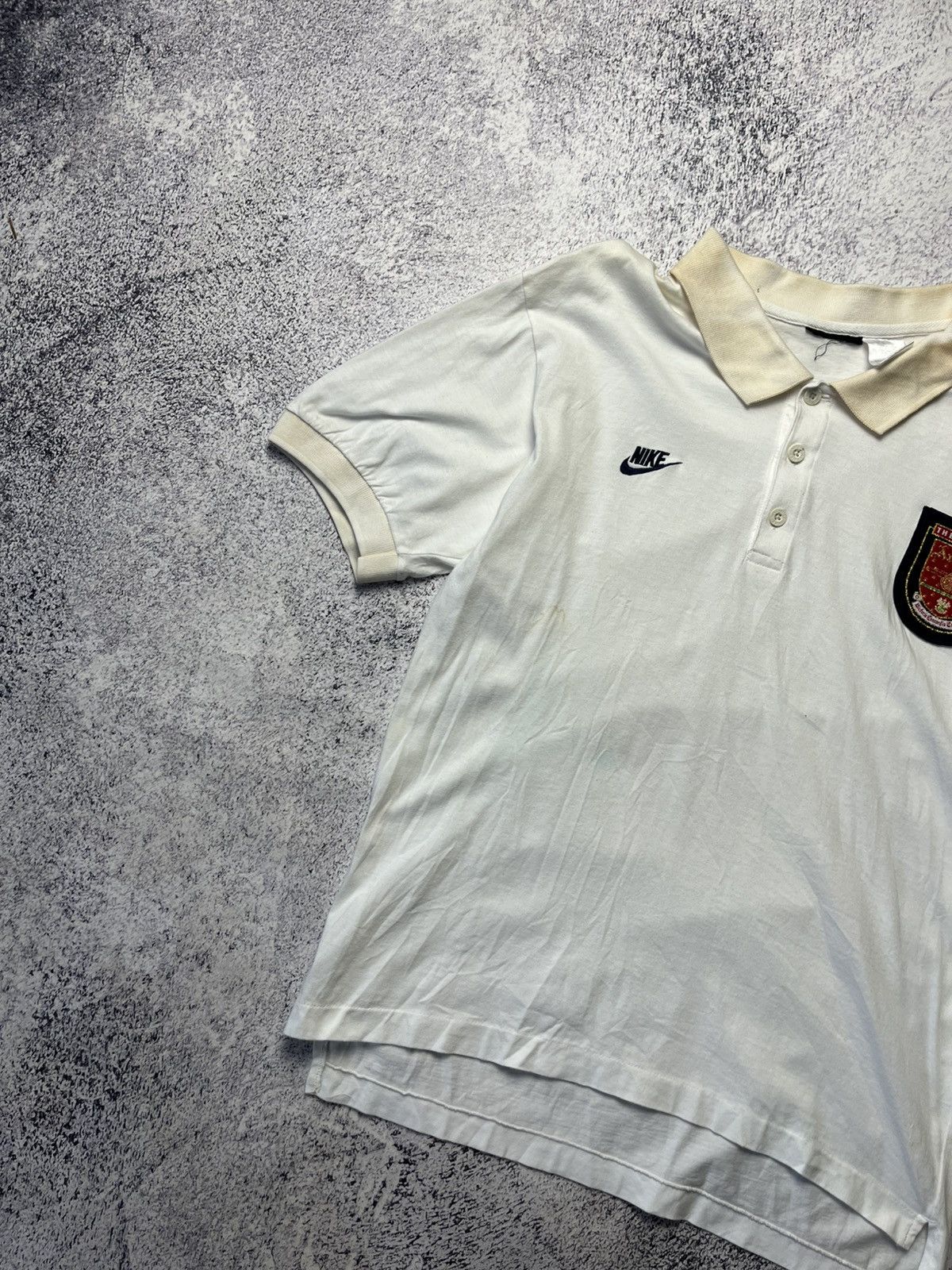 Nike Vintage Nike Arsenal Distressed Palo Sportswear Size S Size US S / EU 44-46 / 1 - 2 Thumbnail