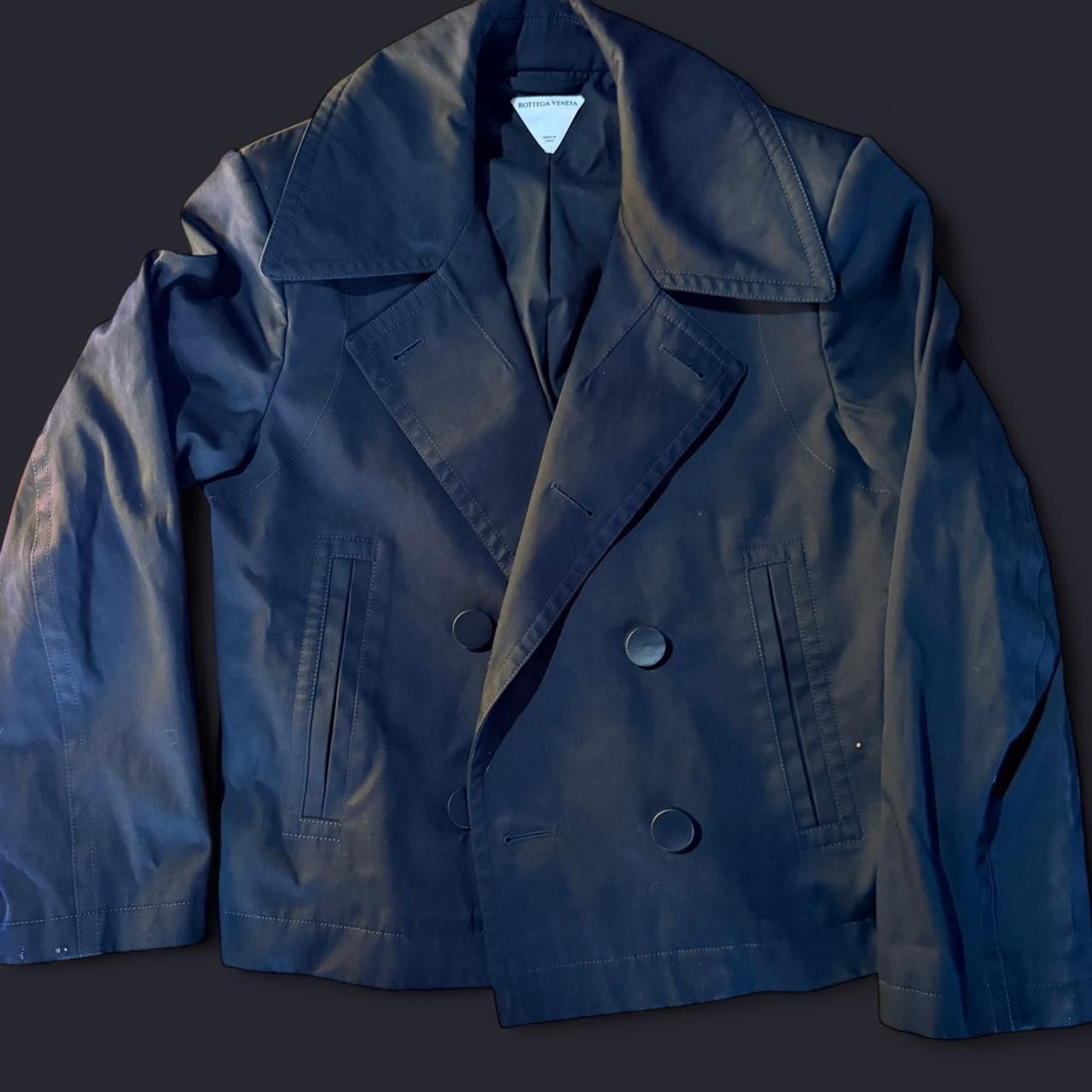 Bottega Veneta Bottega Veneta Black Blazer Size 48R - 1 Thumbnail