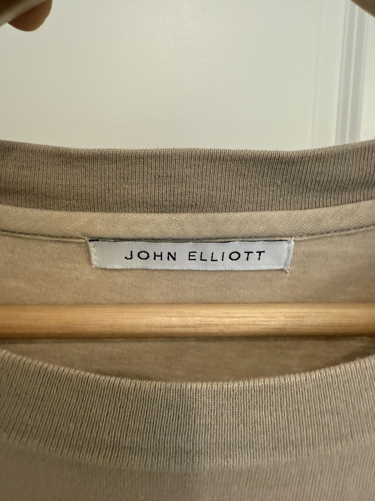 John Elliott CLAY PANELED POCKET TEE Size US L / EU 52-54 / 3 - 10 Thumbnail