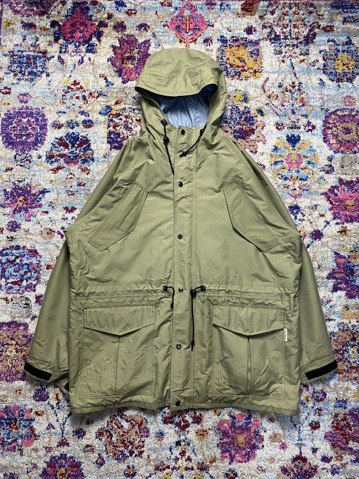 Goretex × Japanese Brand 90s Gore-Tex Waterproof windshield parka jacket Size US XL / EU 56 / 4 - 1 Thumbnail