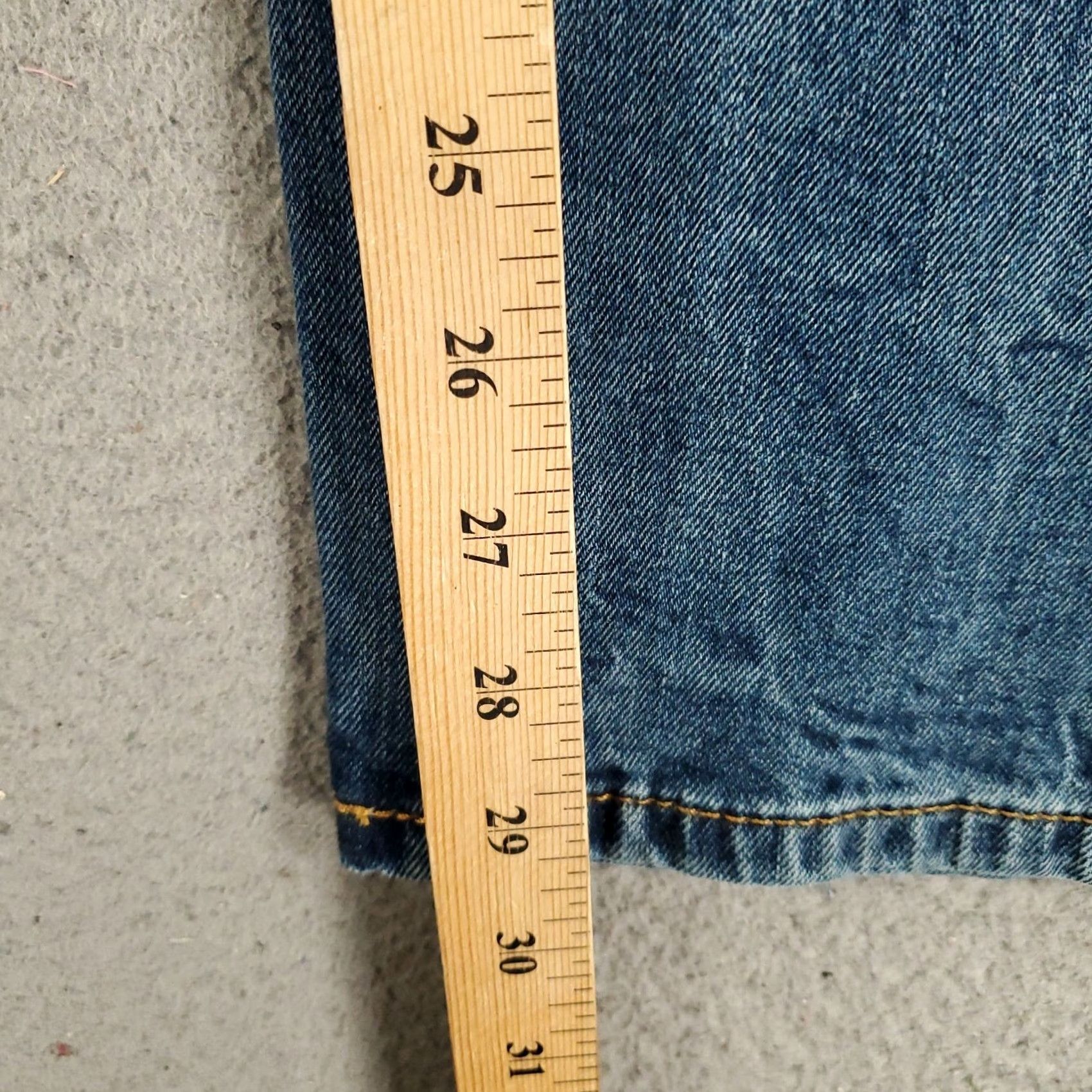 Levi's Levi's 514 Jeans Mens 31x30 Blue Denim Straight Fit Comfort Stretch Regular 5-Pocket Size US 31 - 4 Thumbnail