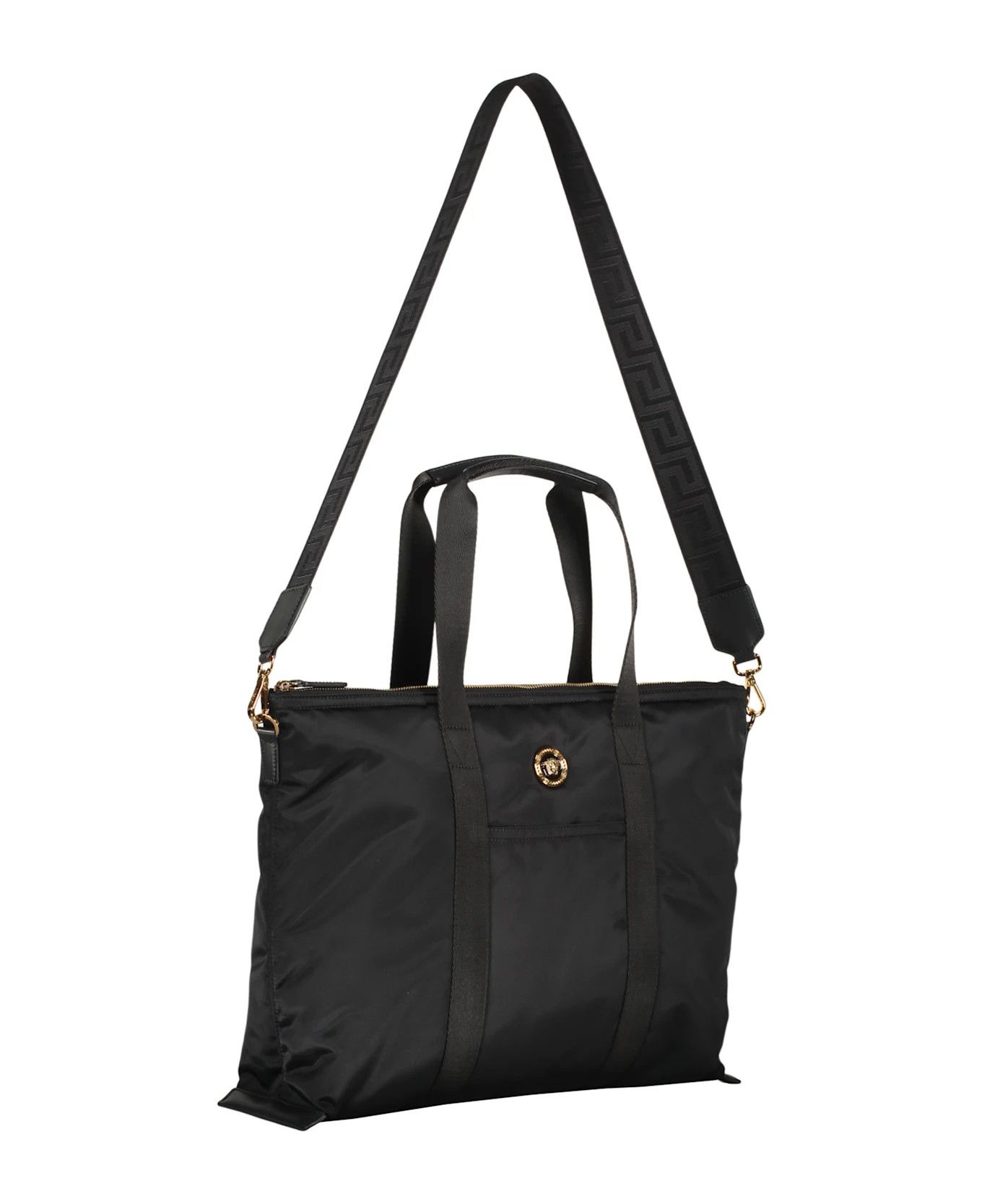 Versace o1y0226 Size : OS / Logo Handbag in Black Size ONE SIZE - 3 Thumbnail