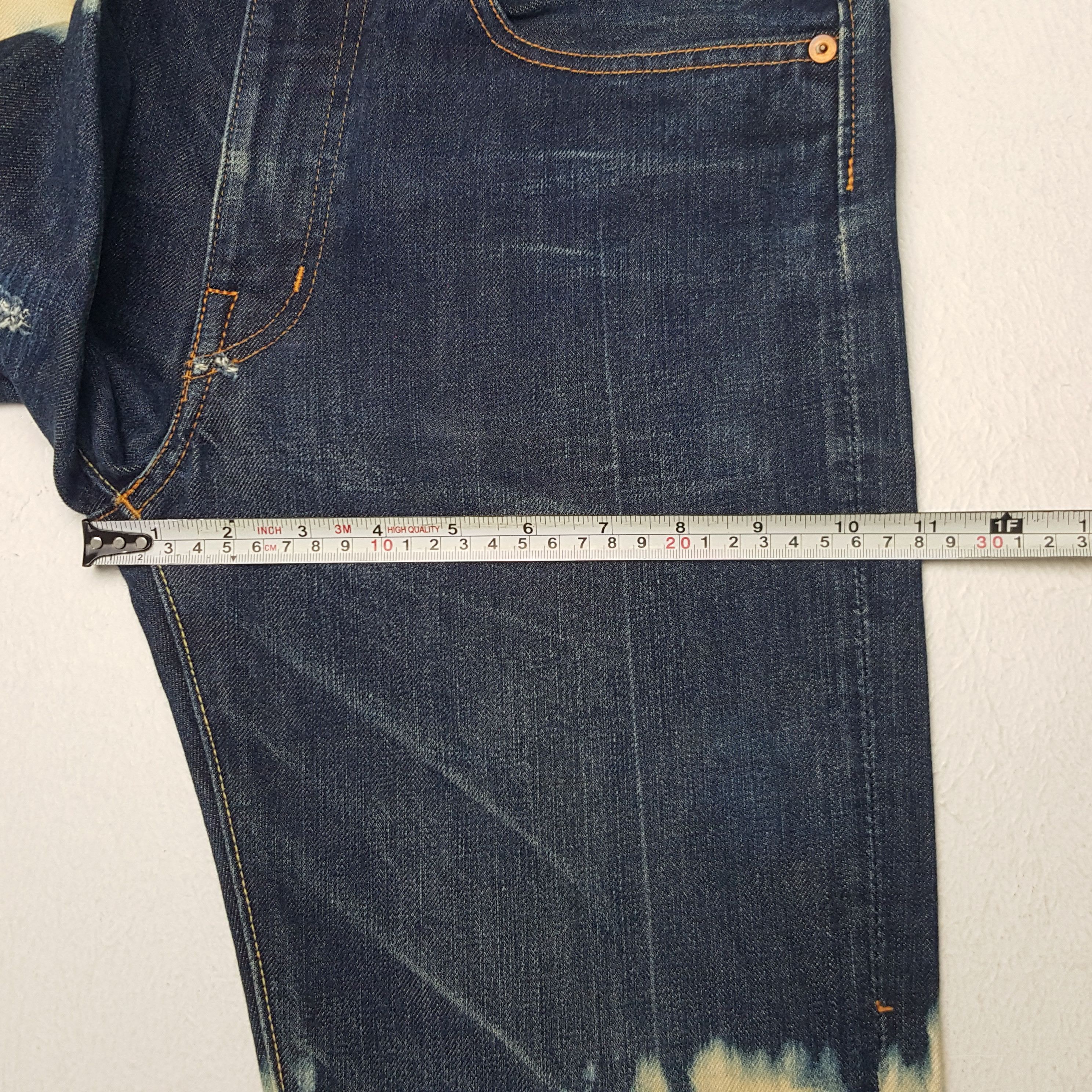 Kapital × Vintage Vintage Kapital Japanese Custom Art Punk Style Denim Jeans Size US 30 / EU 46 - 9 Thumbnail