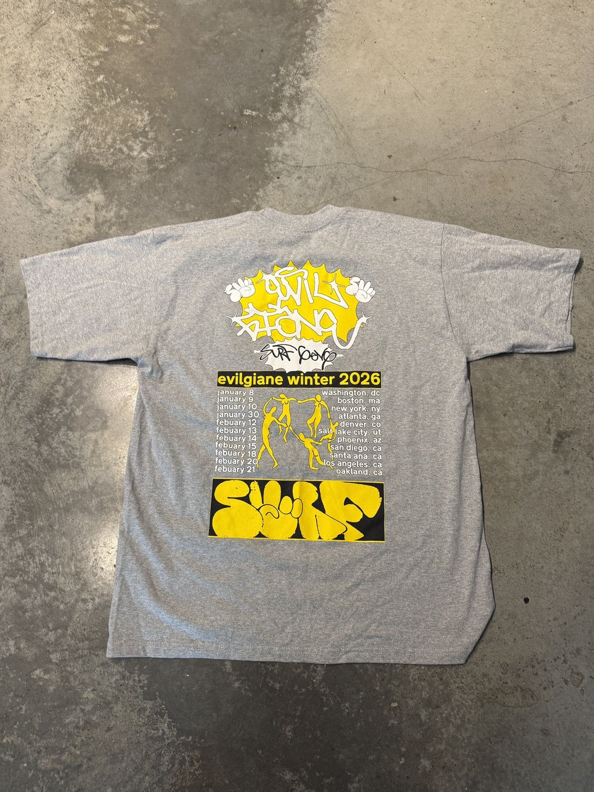 Other Surf Gang Evilgiane Tour tee Size US XL / EU 56 / 4 - 3 Thumbnail