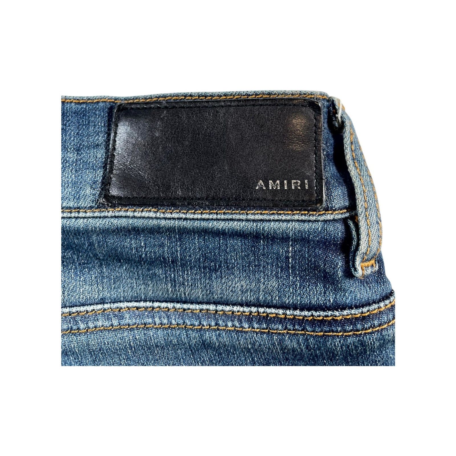 Amiri Amiri "Classic Shotgun" Deep Jeans Size US 38 / EU 54 - 3 Thumbnail