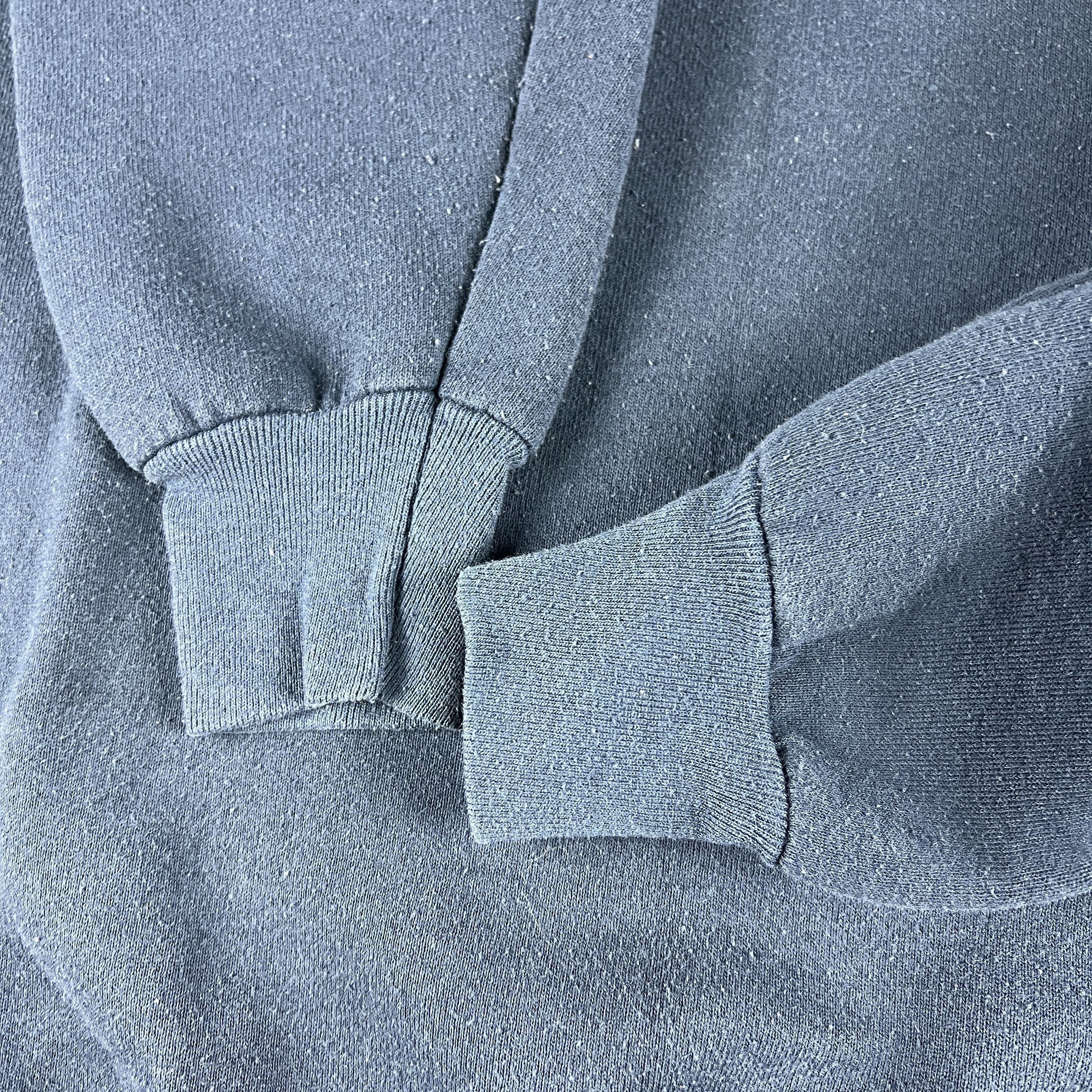 B.U.M Equipment × Vintage VTG 90s BUM Equipment Sweatshirt Faded Embroidered Crewneck Size US XL / EU 56 / 4 - 4 Thumbnail