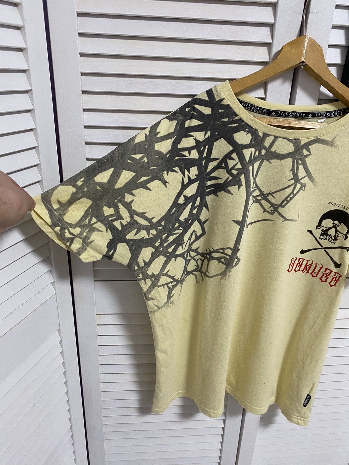 Designer × Japanese Brand T-Shirt Tee Yakuza Skull Japanese Avant Garde Style Size US L / EU 52-54 / 3 - 5 Thumbnail