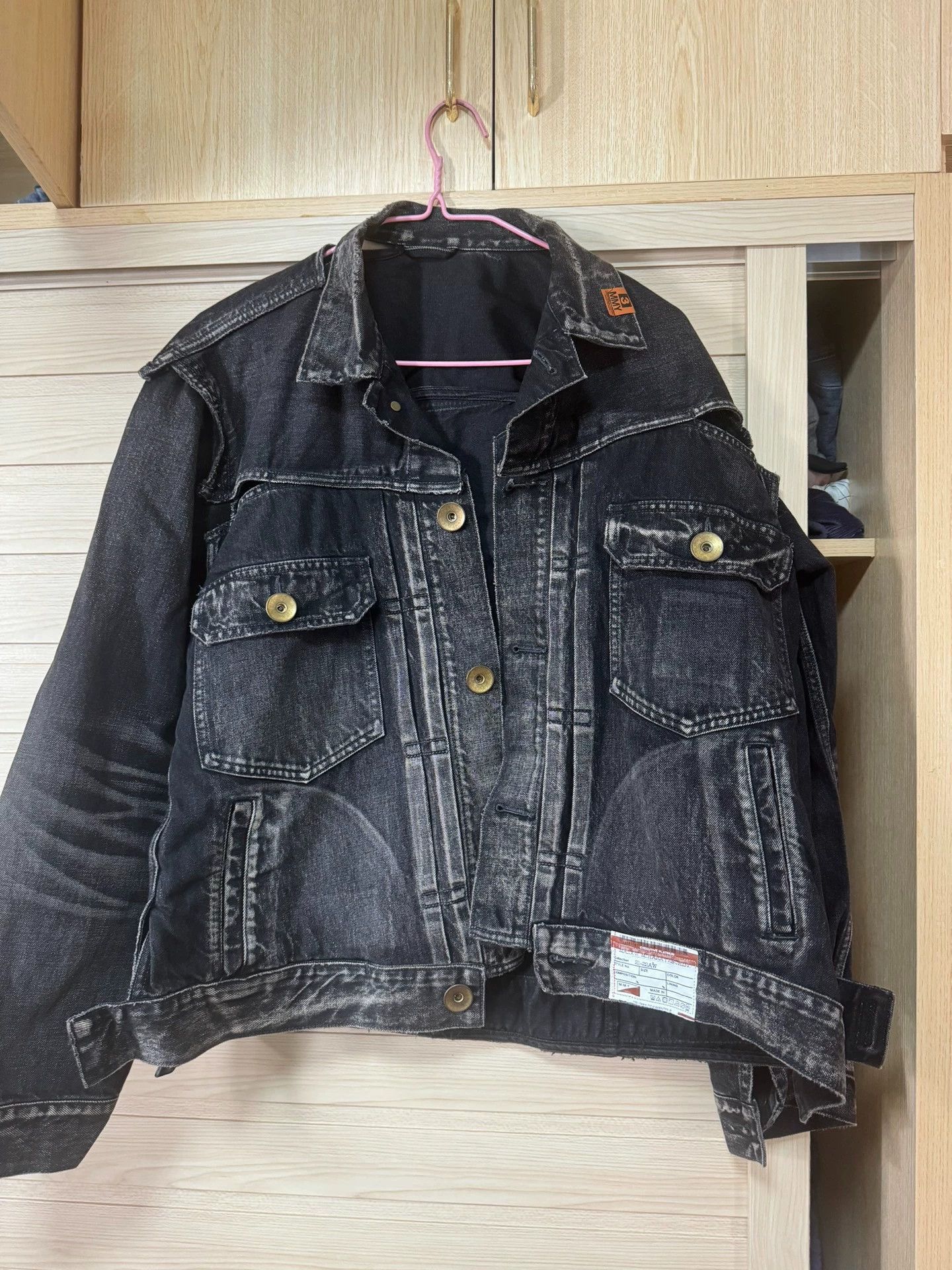 Maison MIHARA YASUHIRO Maison MIHARA YASUHIRO Maison Mihara Yasuhiro denim jacket Size US M / EU 48-50 / 2 - 1 Thumbnail