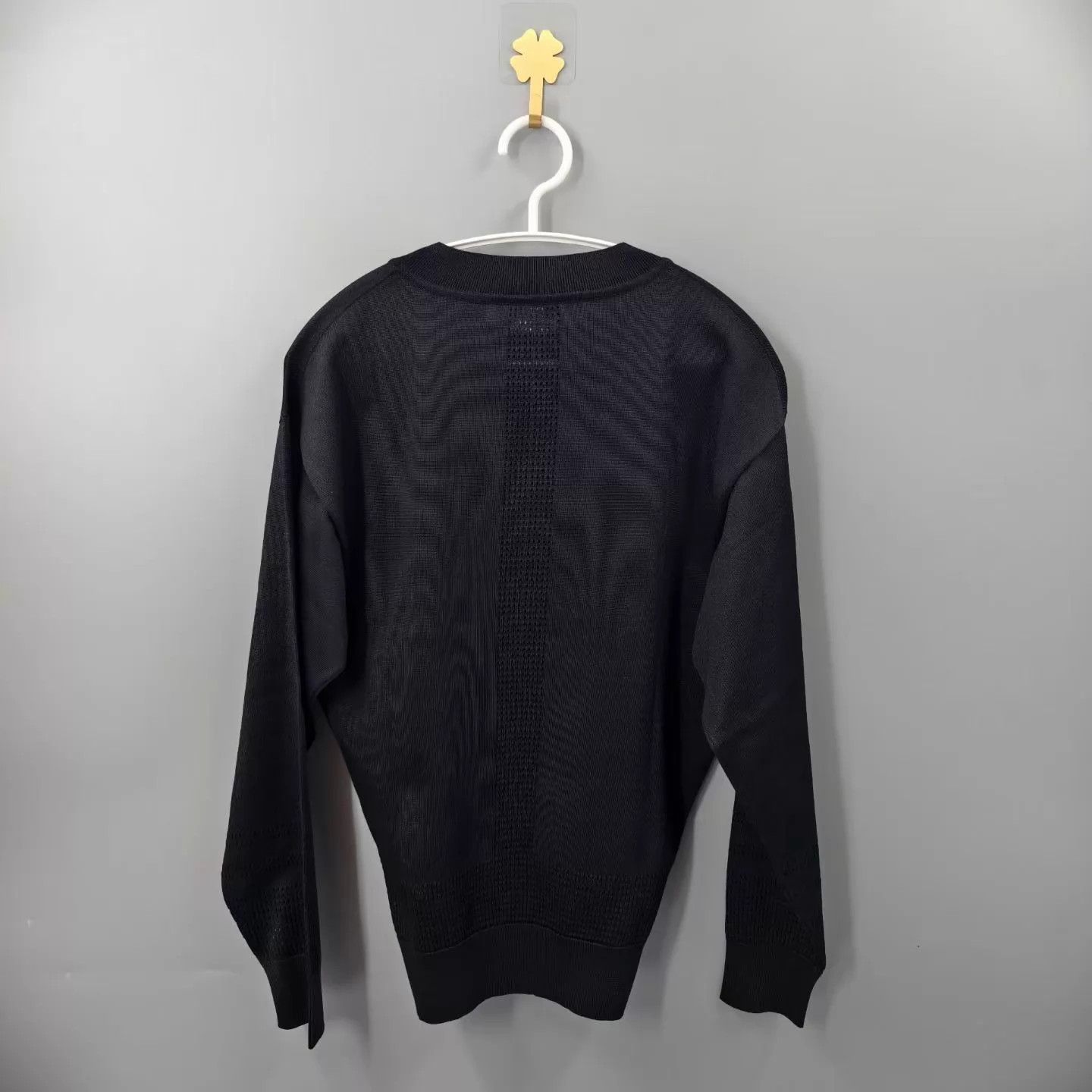 Hermes Hermes Black Silk Openwork Knit Top 34 Size XS / US 0-2 / IT 36-38 - 2 Thumbnail