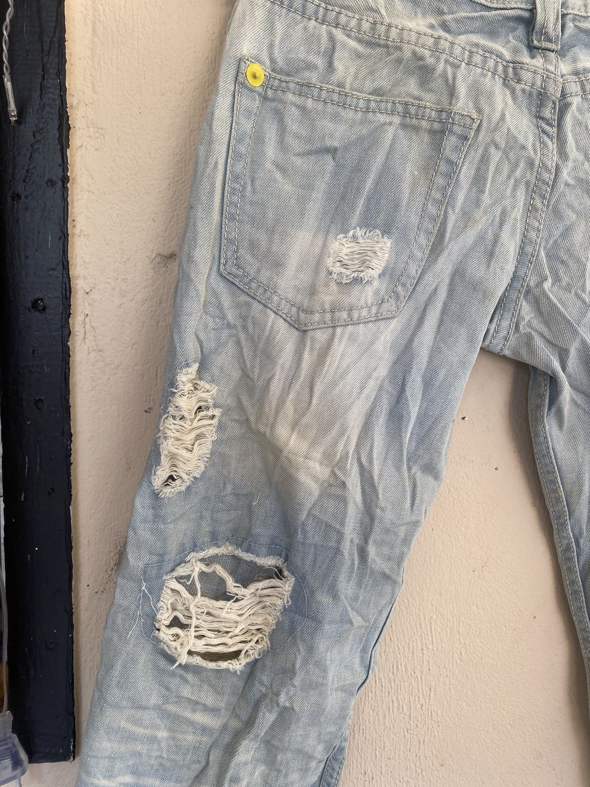 Japanese Brand Vence Distressed Jeans Size US 29 - 7 Thumbnail