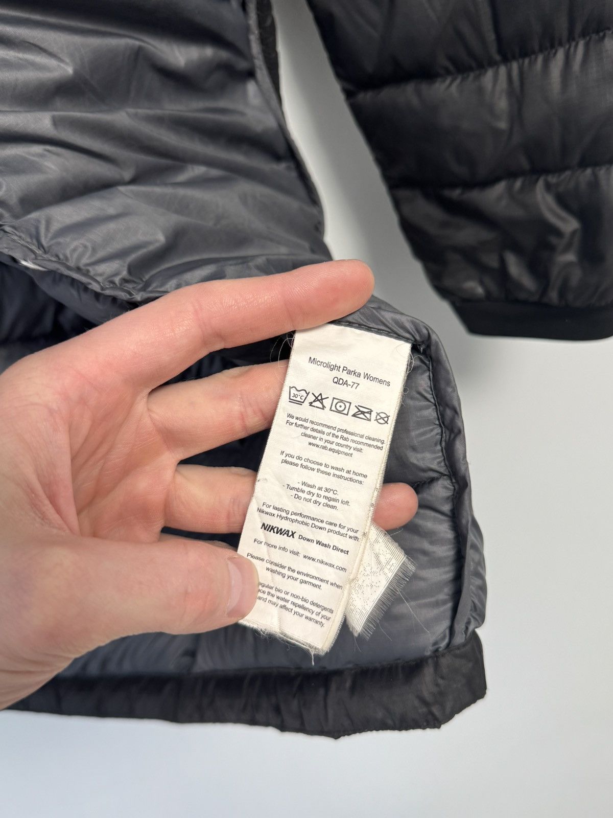 Rab Rab Jacket Microlight Parka Puffer Hooded Down Coat Pertex Size M / US 6-8 / IT 42-44 - 13 Thumbnail