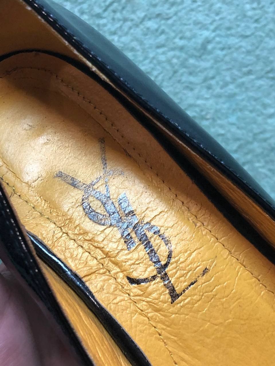 Yves Saint Laurent Heels luxury Vintage Yves Saint Laurent Y2K black Size US 7 / IT 37 - 22 Thumbnail
