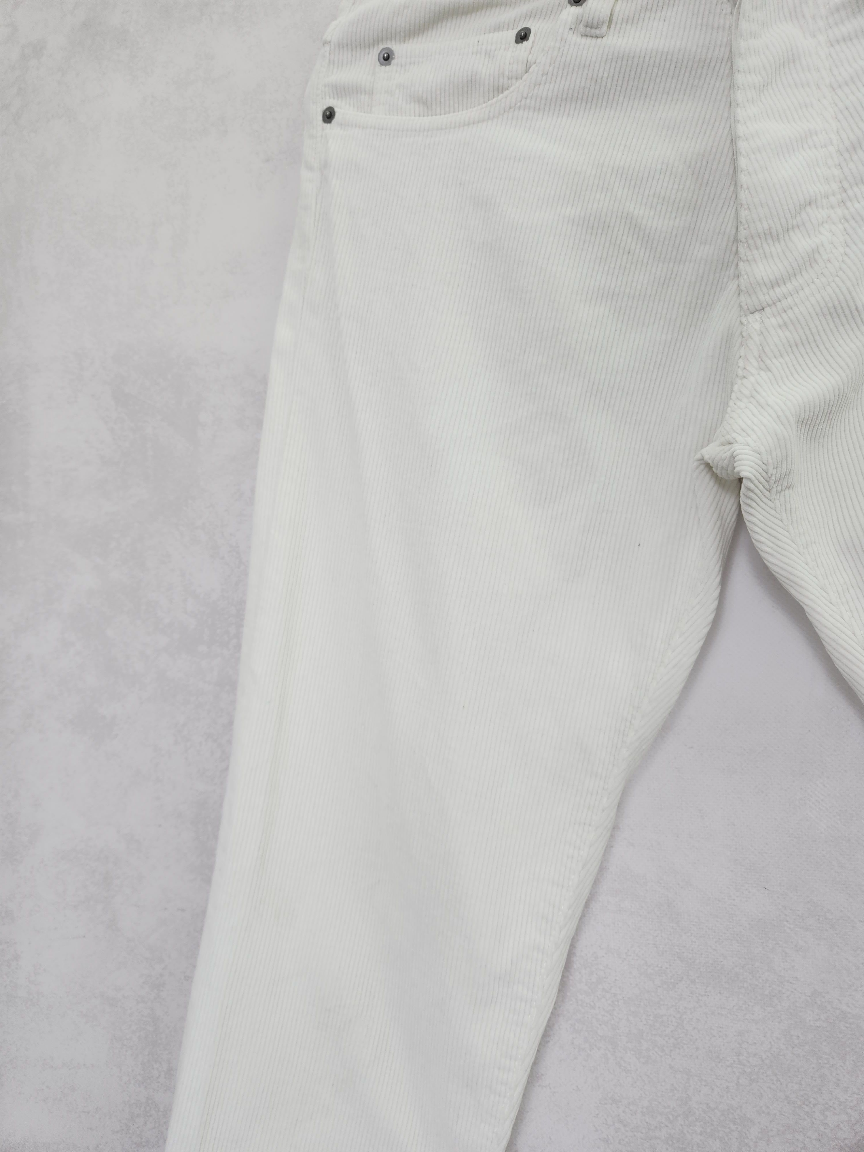 Universal Works Universal works workshop denim velvet corduroy white pants Size US 30 / EU 46 - 7 Thumbnail