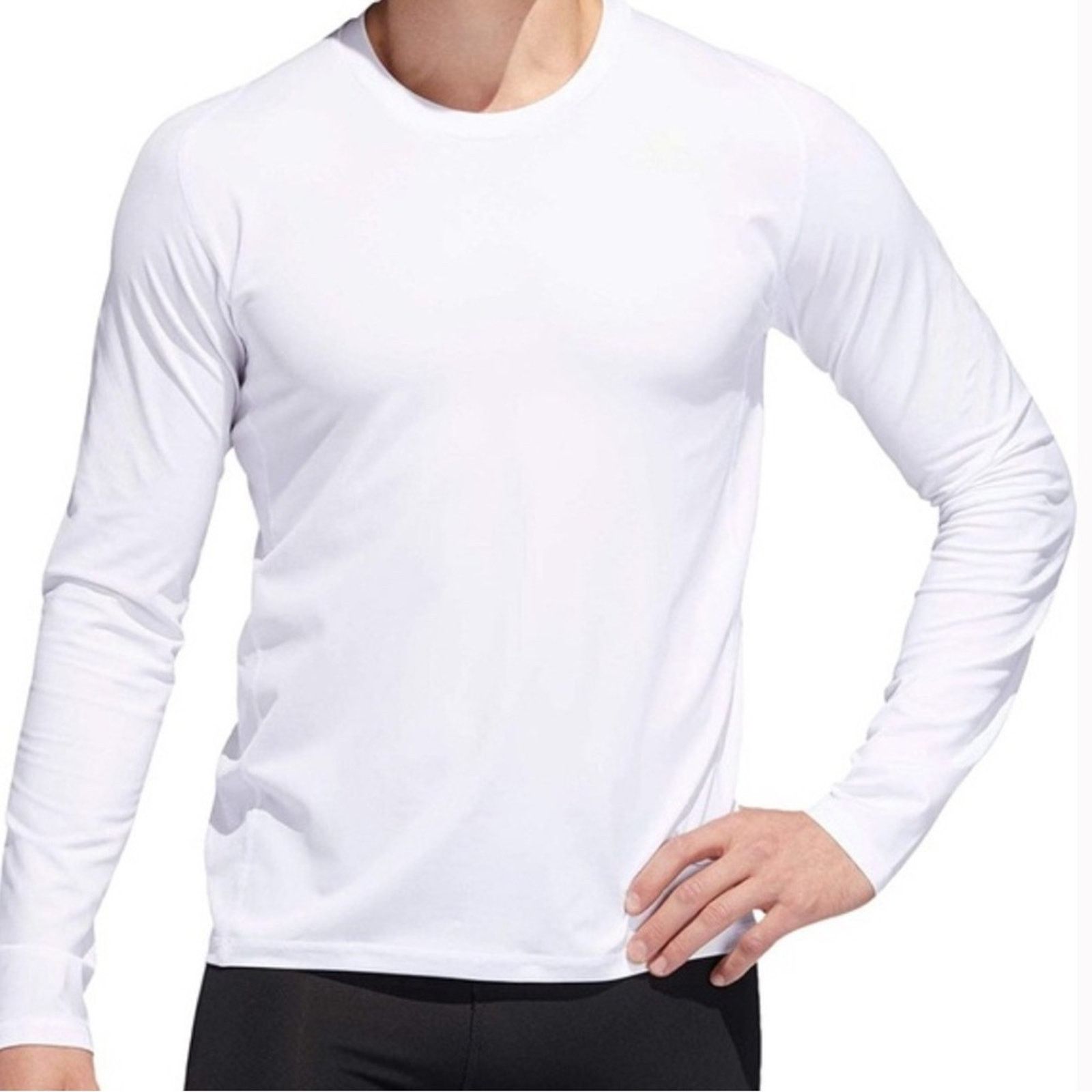 Adidas Adidas Men's Small Alphaskin Climalite Long Sleeve Shirt Size US S / EU 44-46 / 1 - 1 Thumbnail