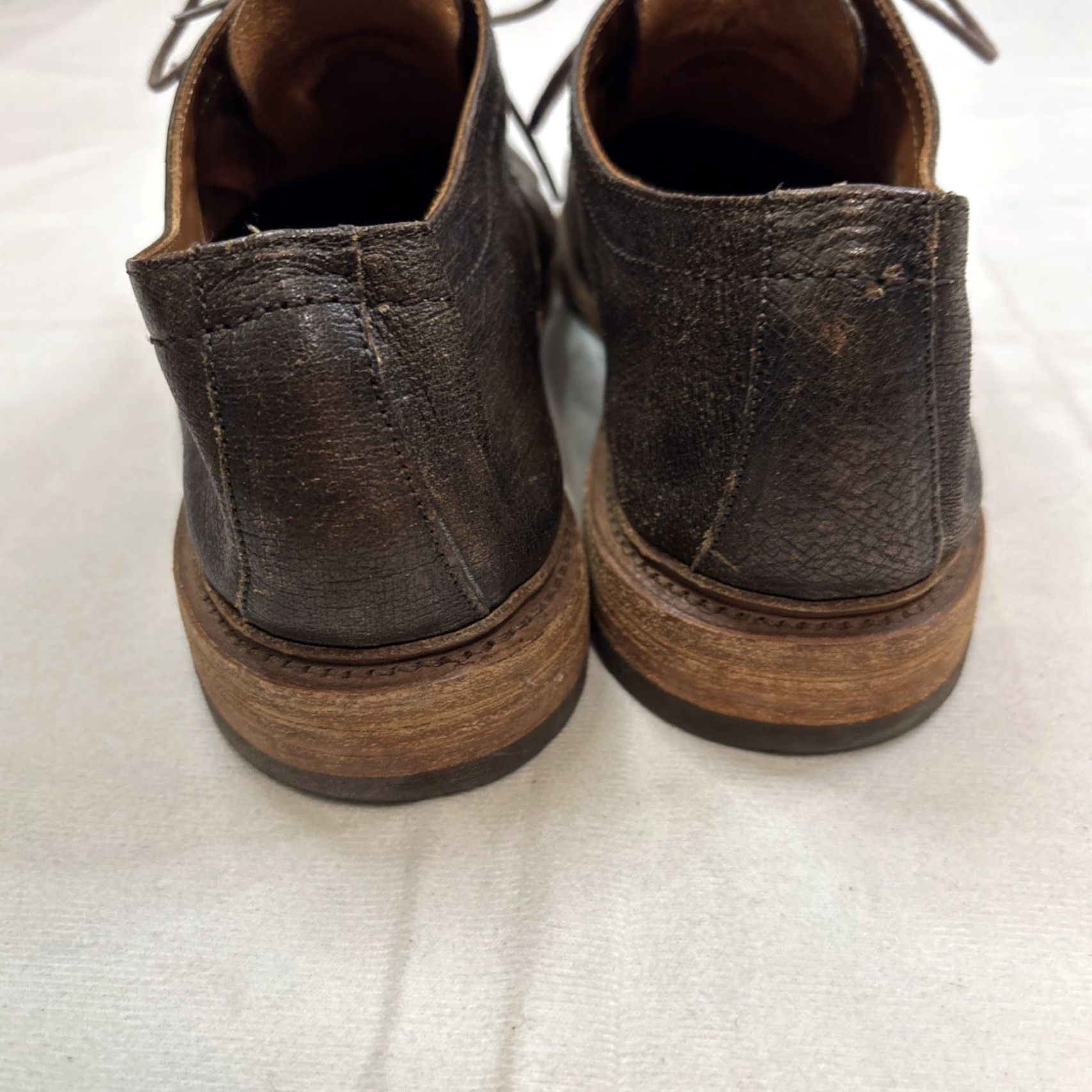 Frye Frye Paul Bal Men's Dress Oxford Cap Toe Shoes Brown Leather 12D Size 12D Mens Shoes Size 12 Brown Leather Oxford Cap Toe Frye Paul Bal Size ONE SIZE - 5 Thumbnail