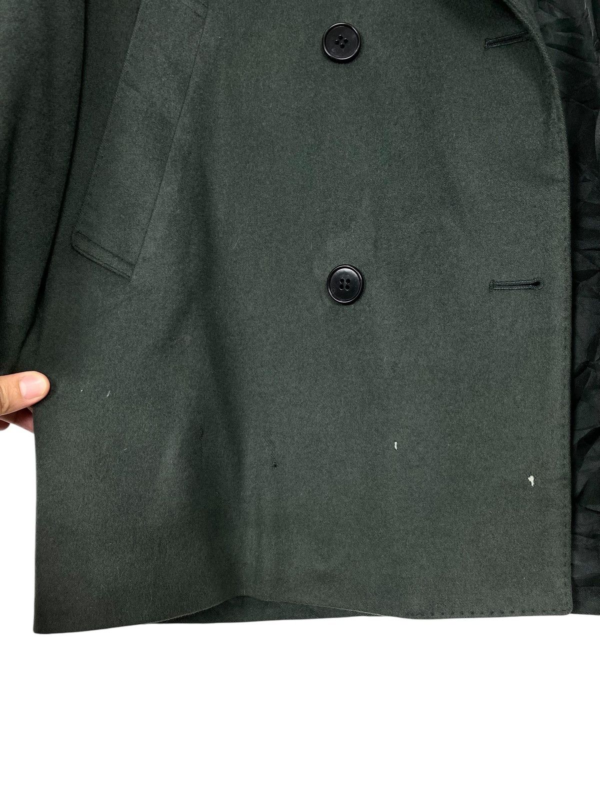 Yves Saint Laurent Rare‼️ Vtg Yvest Saint Laurent Hommes Double Breasted Coat Size US M / EU 48-50 / 2 - 7 Thumbnail