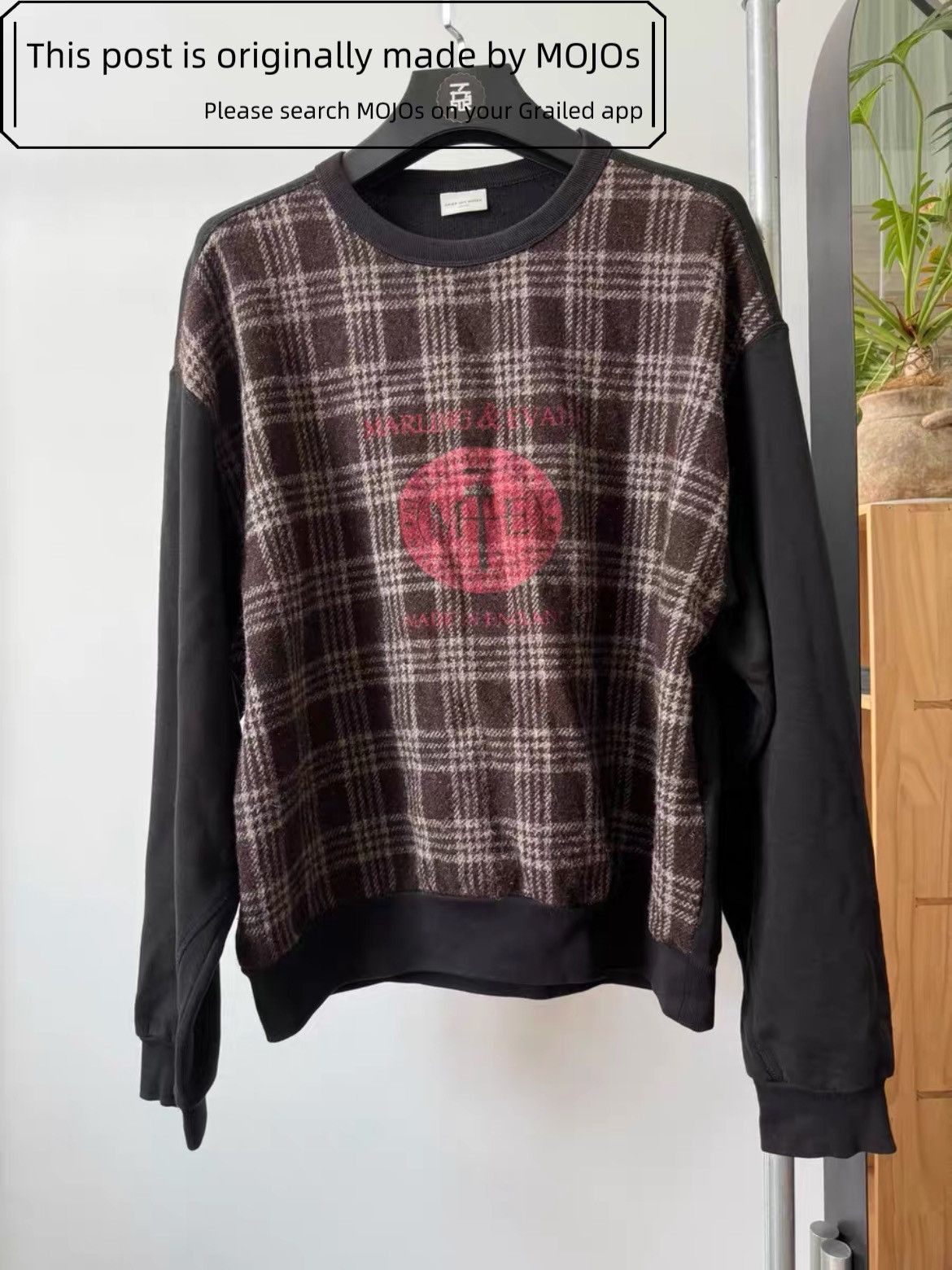 Dries Van Noten Dries Van Noten 17AW Marling & Evans Sweatshirt Size US S / EU 44-46 / 1 - 1 Thumbnail
