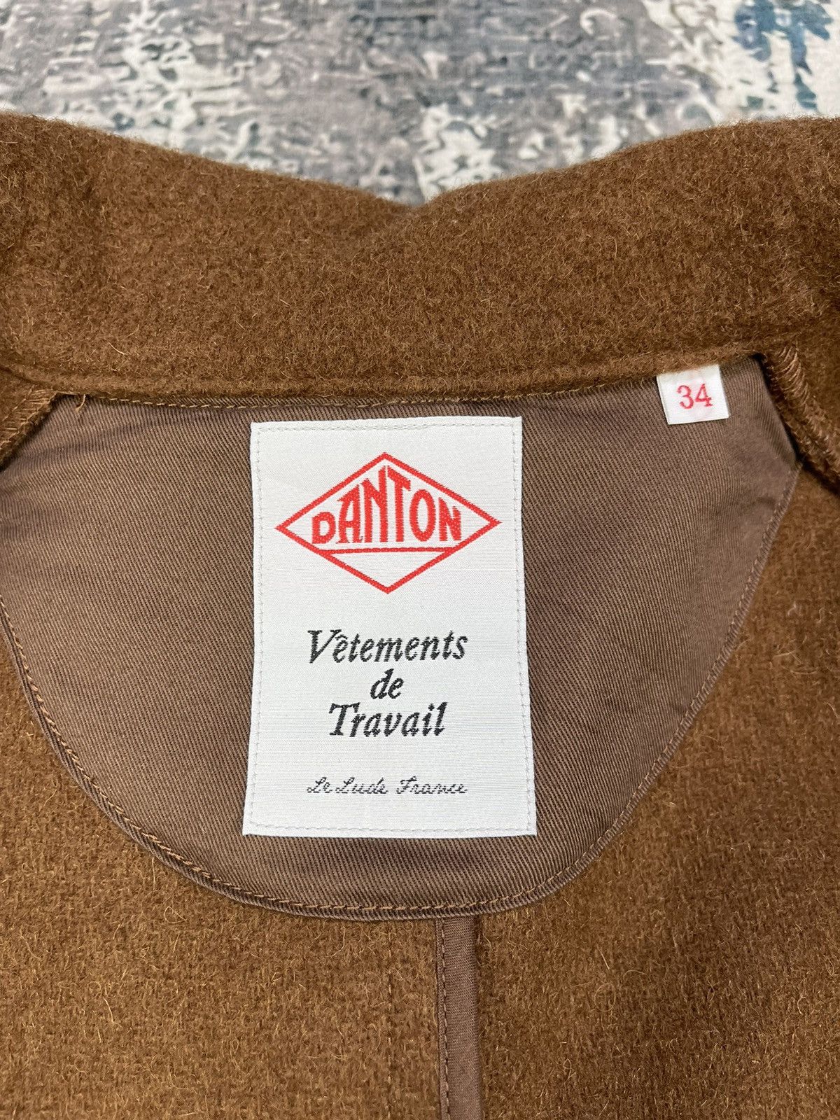 Danton Danton Vetements Camel Wool Coats Size US XXS / EU 40 - 14 Thumbnail