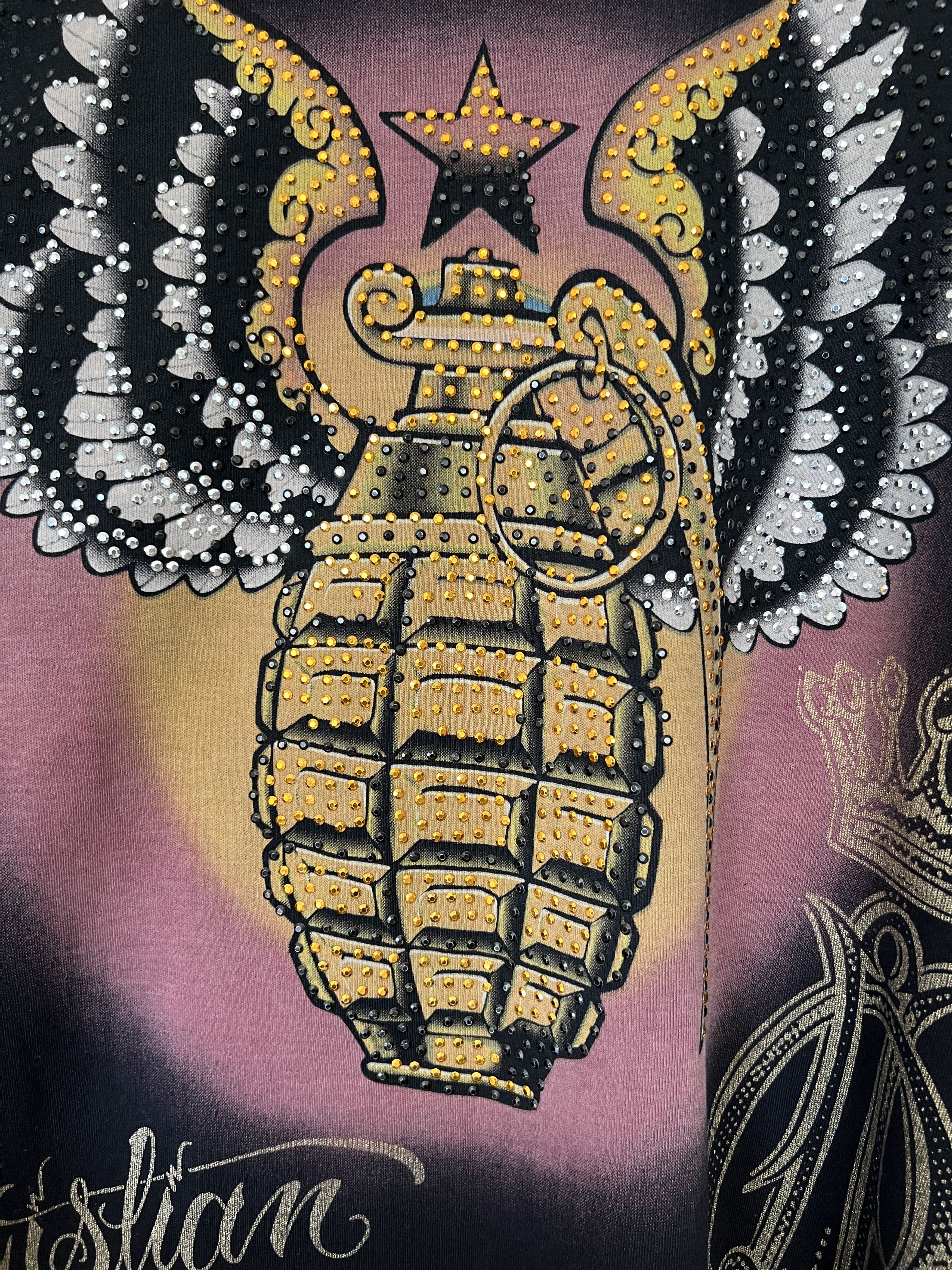 Christian Audigier Christian Audigier Y2K Vintage Affliction Style Tee Size US L / EU 52-54 / 3 - 5 Thumbnail