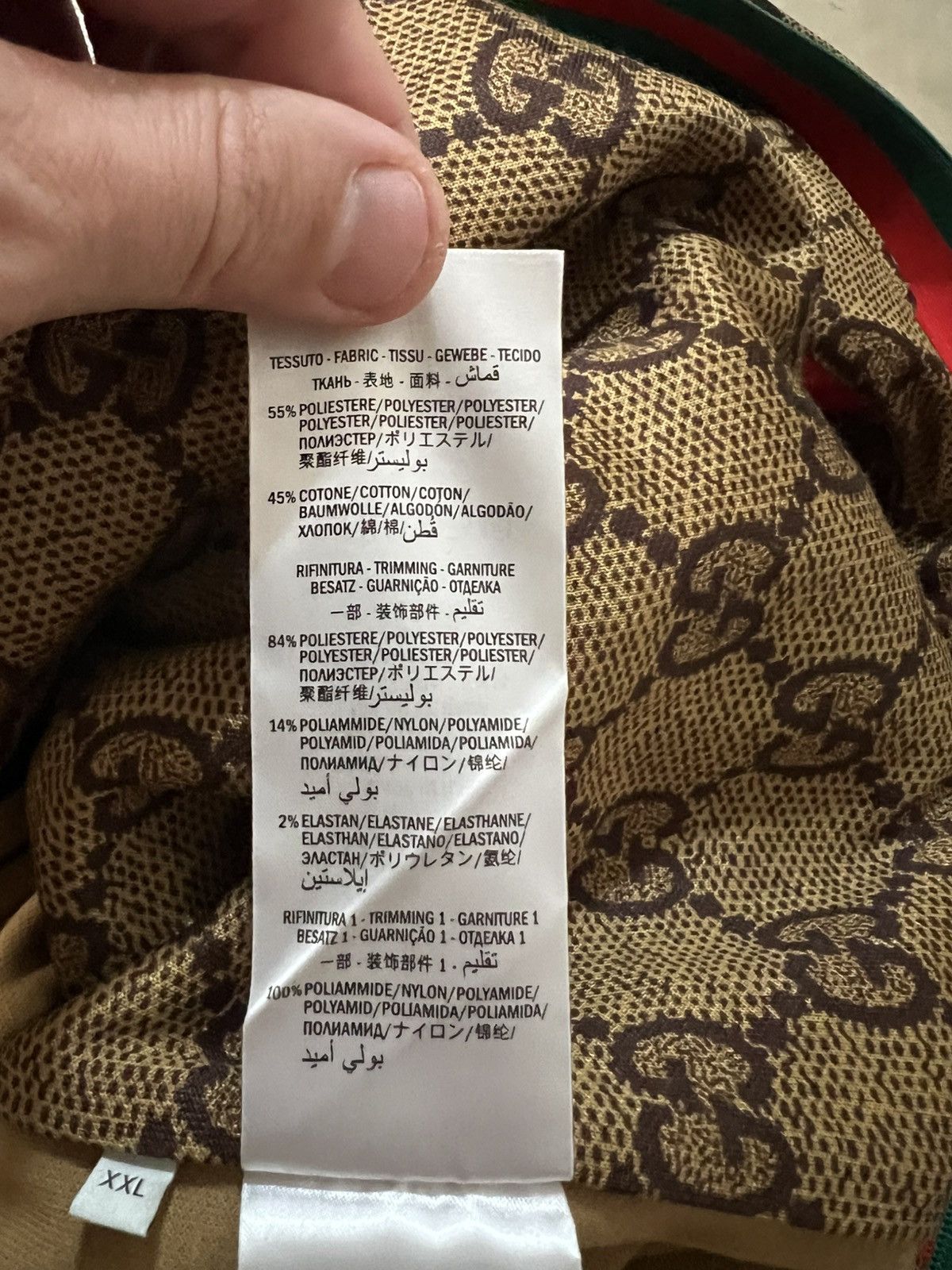 Gucci Gucci GG Supreme Jacket GG Supreme Windbreaker Size XXL Size US XXL / EU 58 / 5 - 5 Thumbnail
