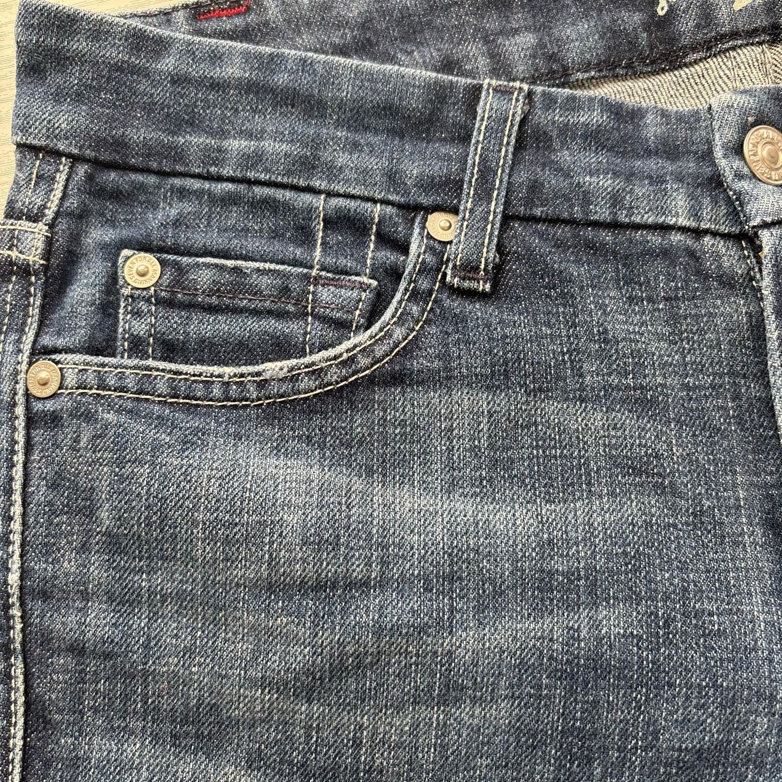 7 For All Mankind 7 For All Mankind A Pocket Bootcut Jeans EU 27 Mid-Rise Size 27" / US 4 / IT 40 - 5 Thumbnail