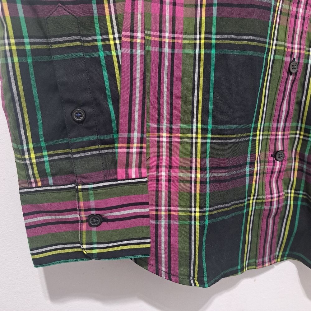 J.Crew J.Crew Slim Fit Stewart Tartan Western Cowgirl Pink Multi Co Size S / US 4 / IT 40 - 8 Thumbnail