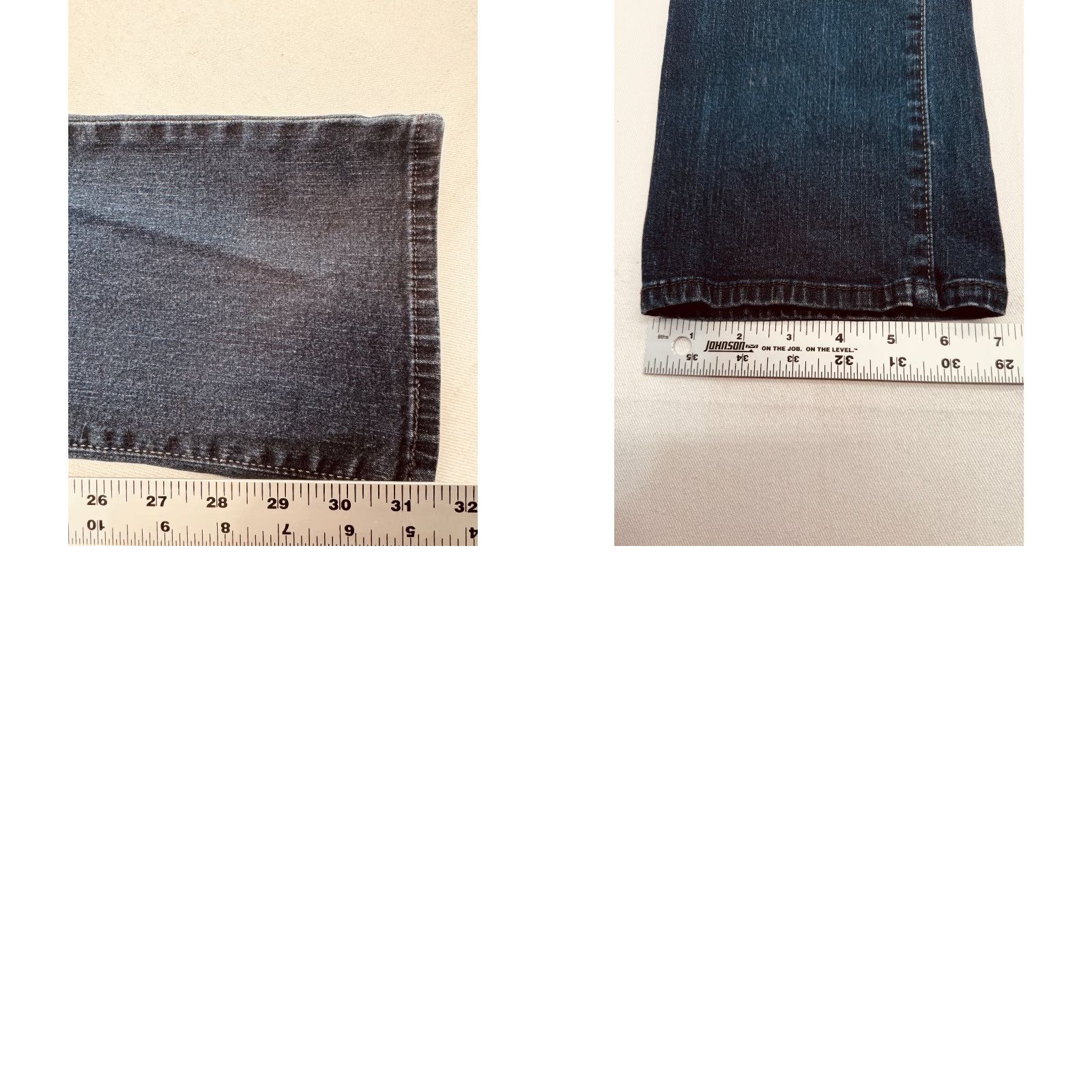 Levi's VINTAGE Levis Signature Womens 12 M Medium Low Rise Boot Cut Jeans Misses Denim 3011 Size 34" / US 12 / IT 48 - 8 Thumbnail