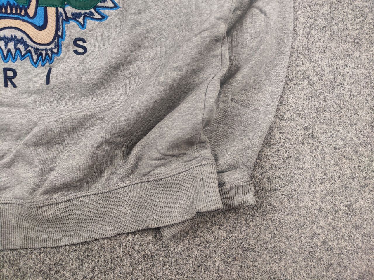 Kenzo Kenzo Paris Japan Embroidered Logo Tiger Crewchek Sweatshirt Size US S / EU 44-46 / 1 - 4 Thumbnail