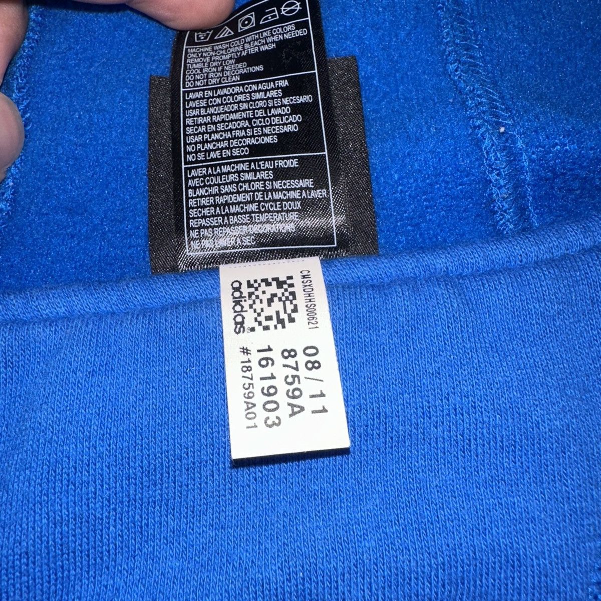 Adidas × NBA × Vintage Vintage Orlando Magic Hoodie Adidas Pullover Y2K Size US XL / EU 56 / 4 - 6 Thumbnail