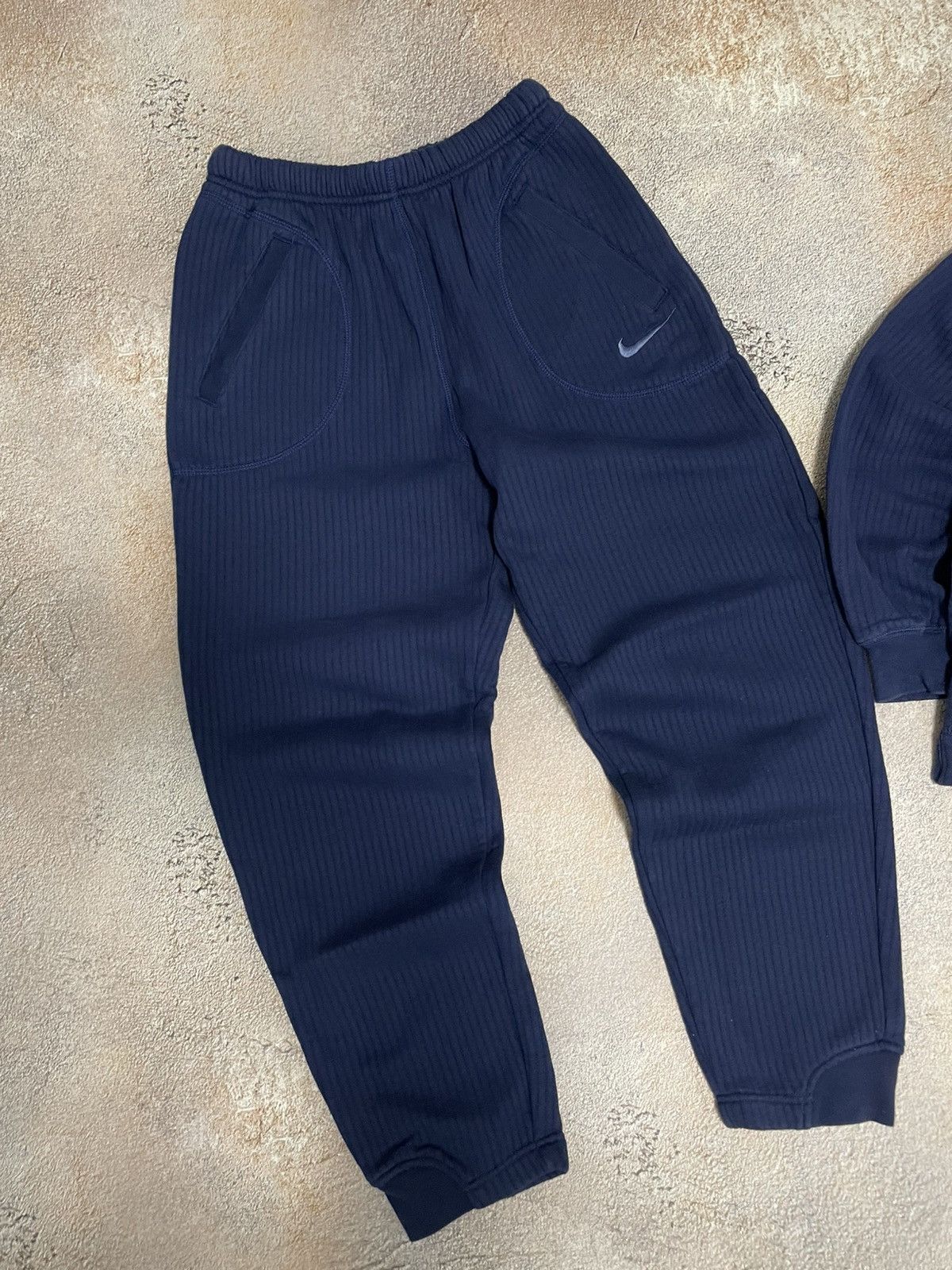 Nike Vintage 90s Nike Cotton Navy Tracksuit Set Size US S / EU 44-46 / 1 - 9 Thumbnail