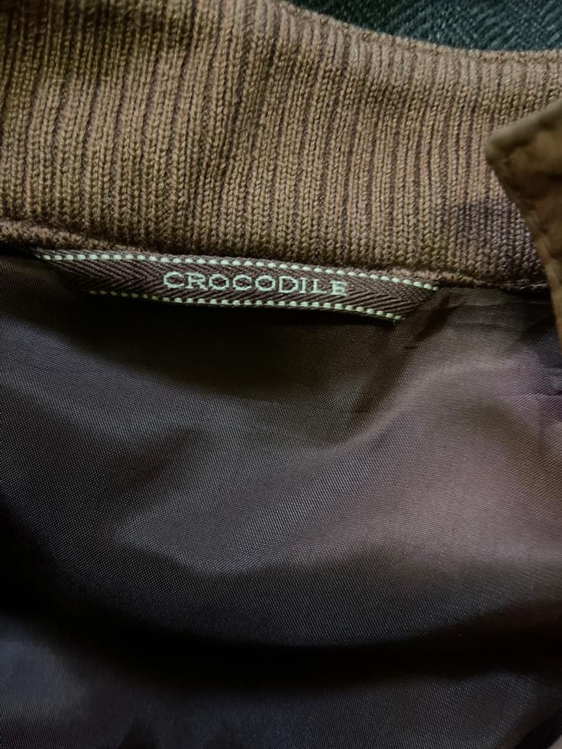 Vintage Vintage Japanese Brand Crocodile Zip-Up Casual Jacket Size US L / EU 52-54 / 3 - 3 Thumbnail
