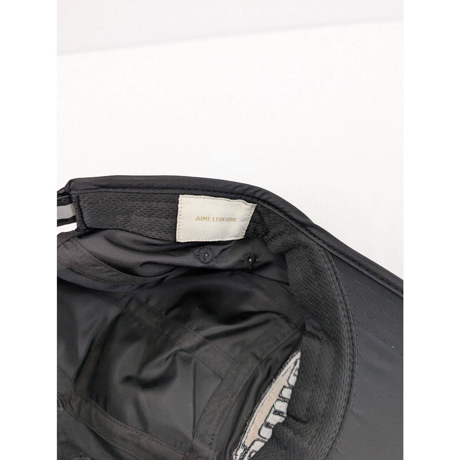 Aime Leon Dore o1rshd1 Size: OS / Chrome Logo Hat / Cap in Jet Black Size ONE SIZE - 7 Thumbnail