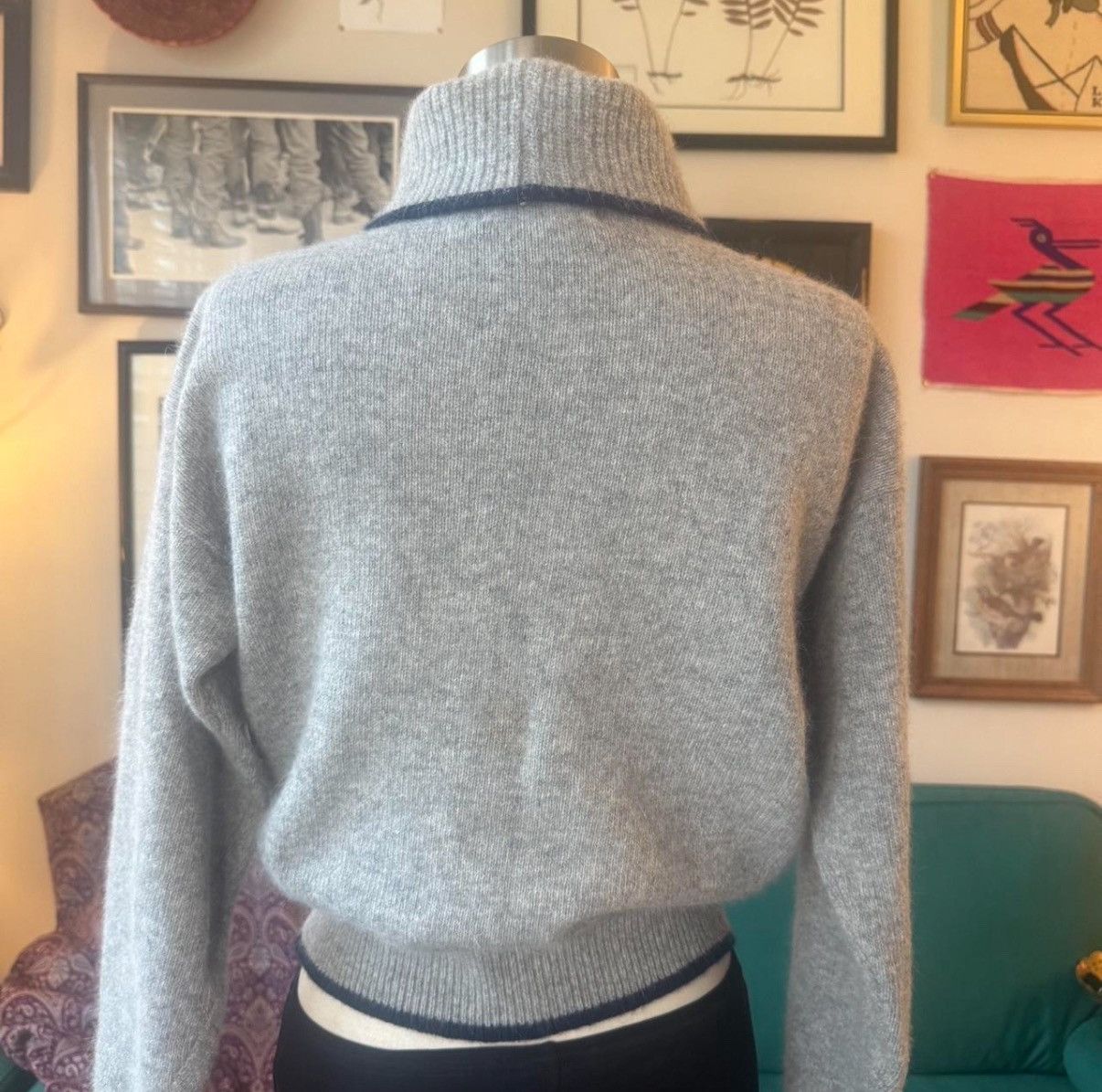 Other Vintage Petit Illustrations Western Sweater Size S / US 4 / IT 40 - 4 Thumbnail