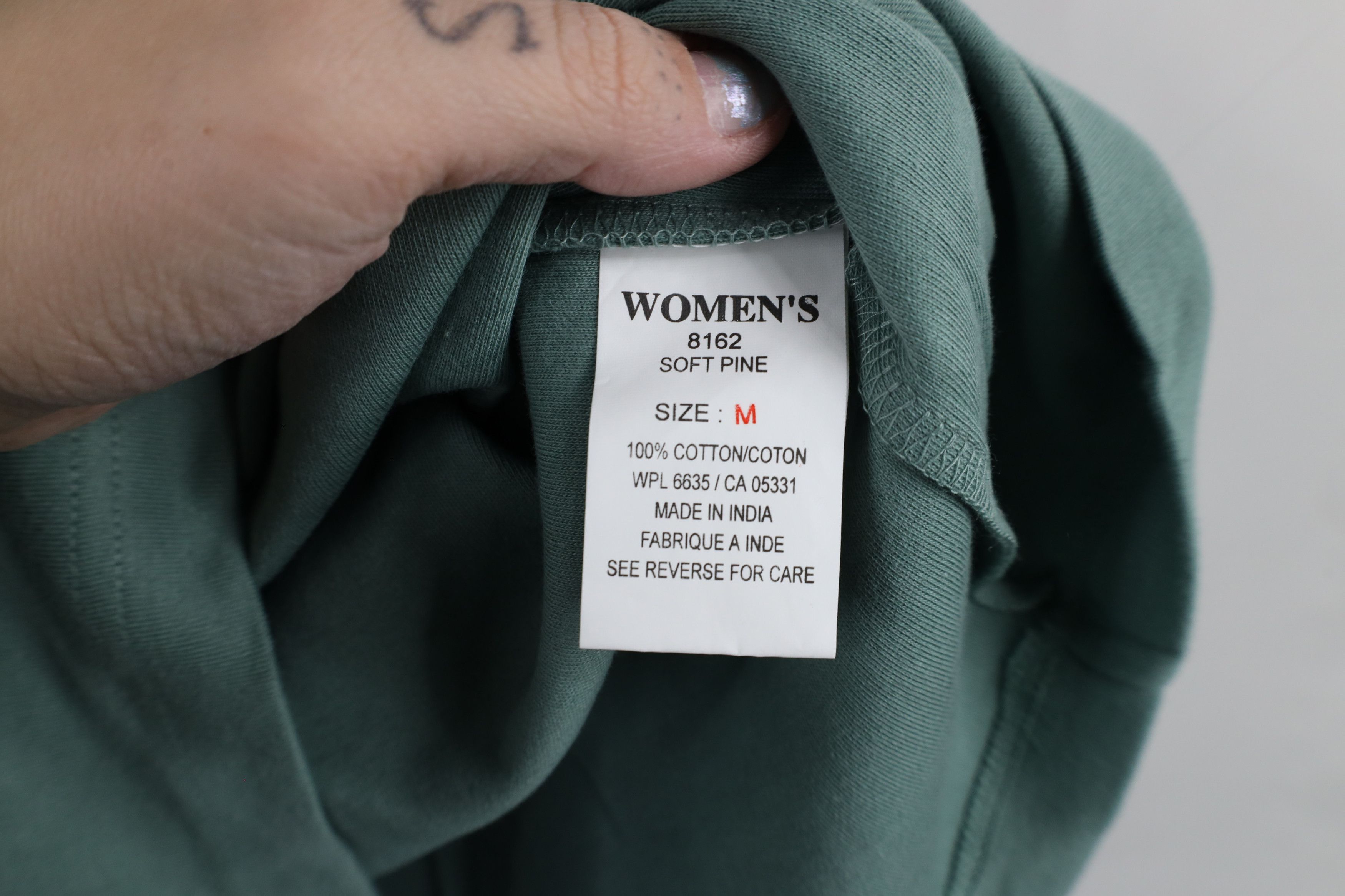 Vintage × Woolrich Woolen Mills Vintage 90s Woolrich Long Sleeve Mock Neck T-Shirt Green Size M / US 6-8 / IT 42-44 - 5 Thumbnail