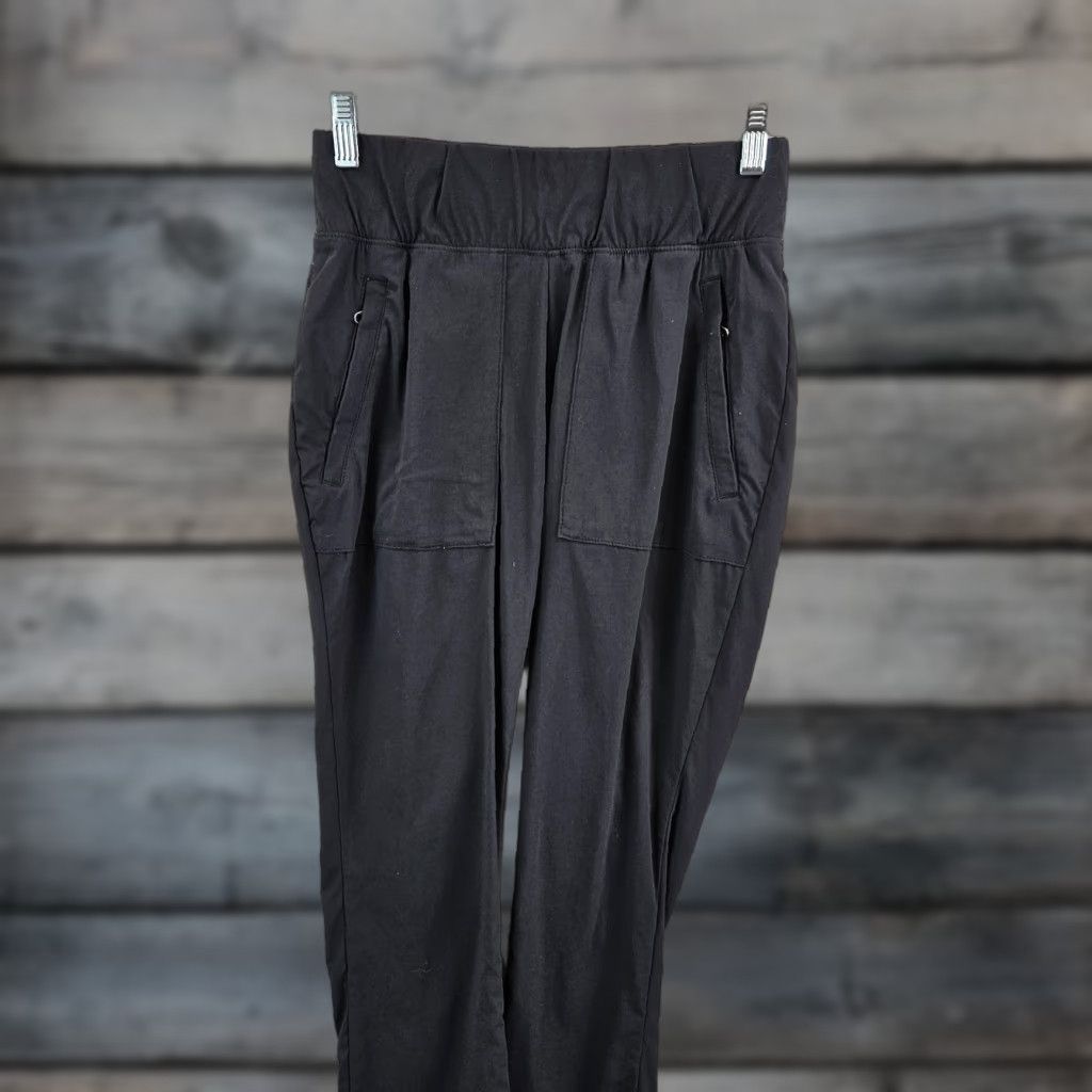 Vintage Columbia Womens Pants Small Black Pull On Mid Rise Zip Pockets Size 28" / US 6 / IT 42 - 1 Thumbnail